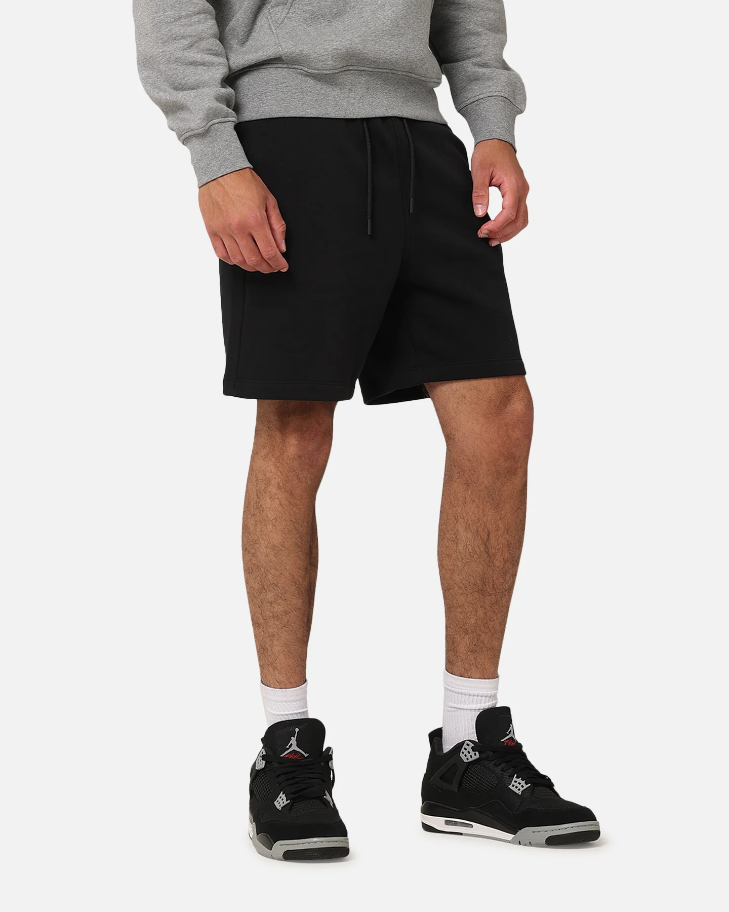 Jordan Brooklyn Fleece Shorts Black/White - Image 5
