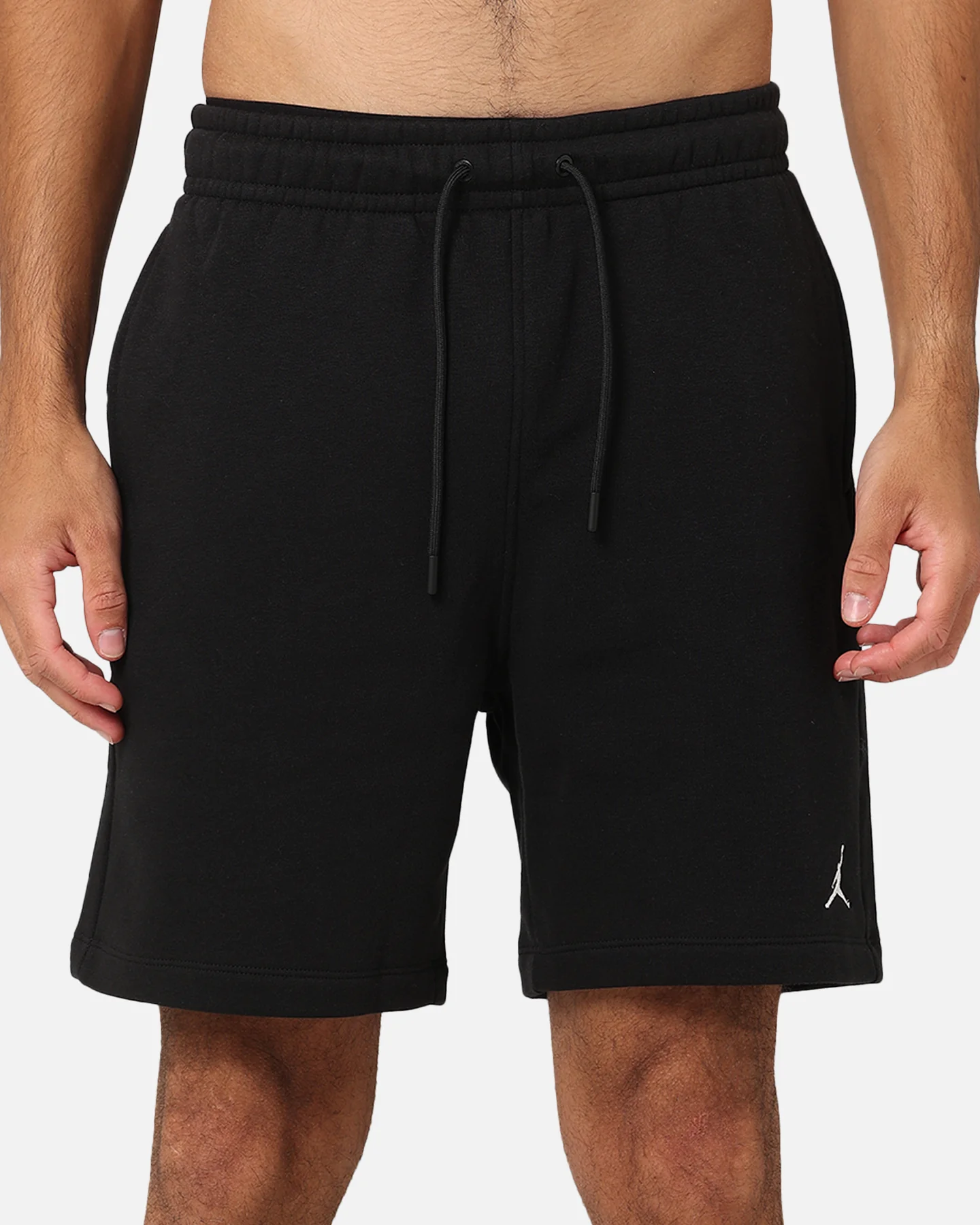Jordan Brooklyn Fleece Shorts Black/White - Image 7