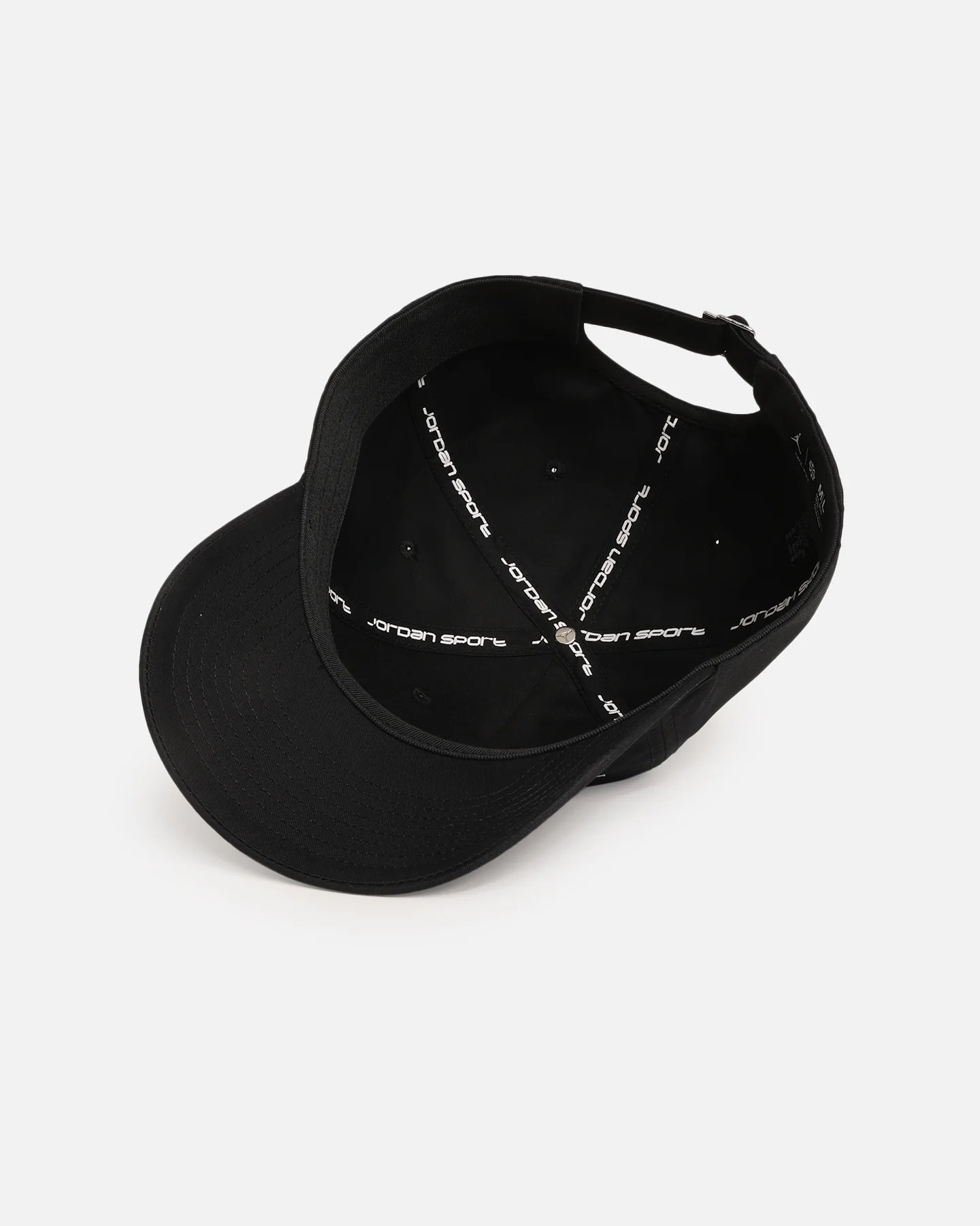 Jordan Club Unstructured Hat Strapback Black/White - Image 6
