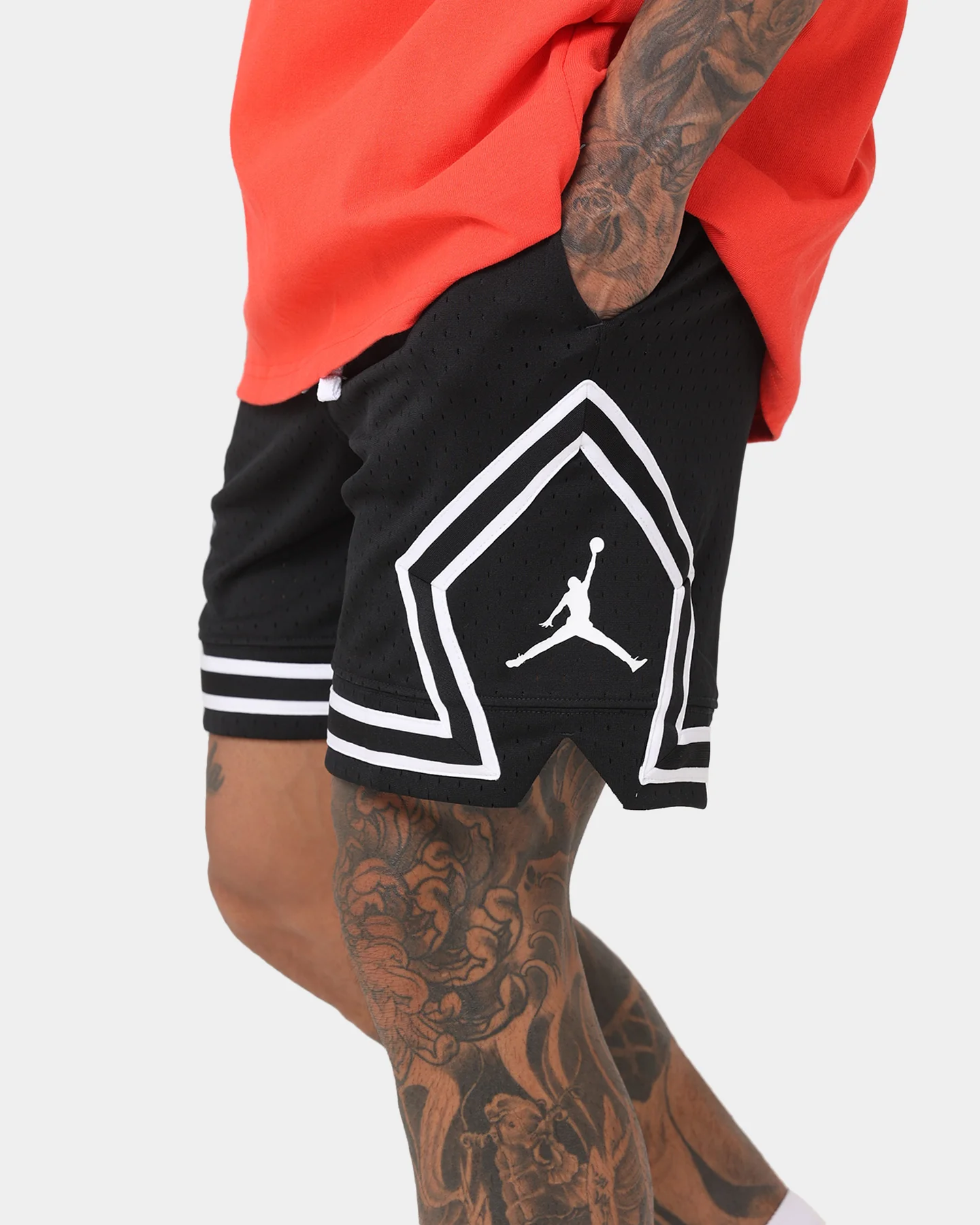 Jordan Dri-FIT Sport Diamond Shorts Black/White - Image 4