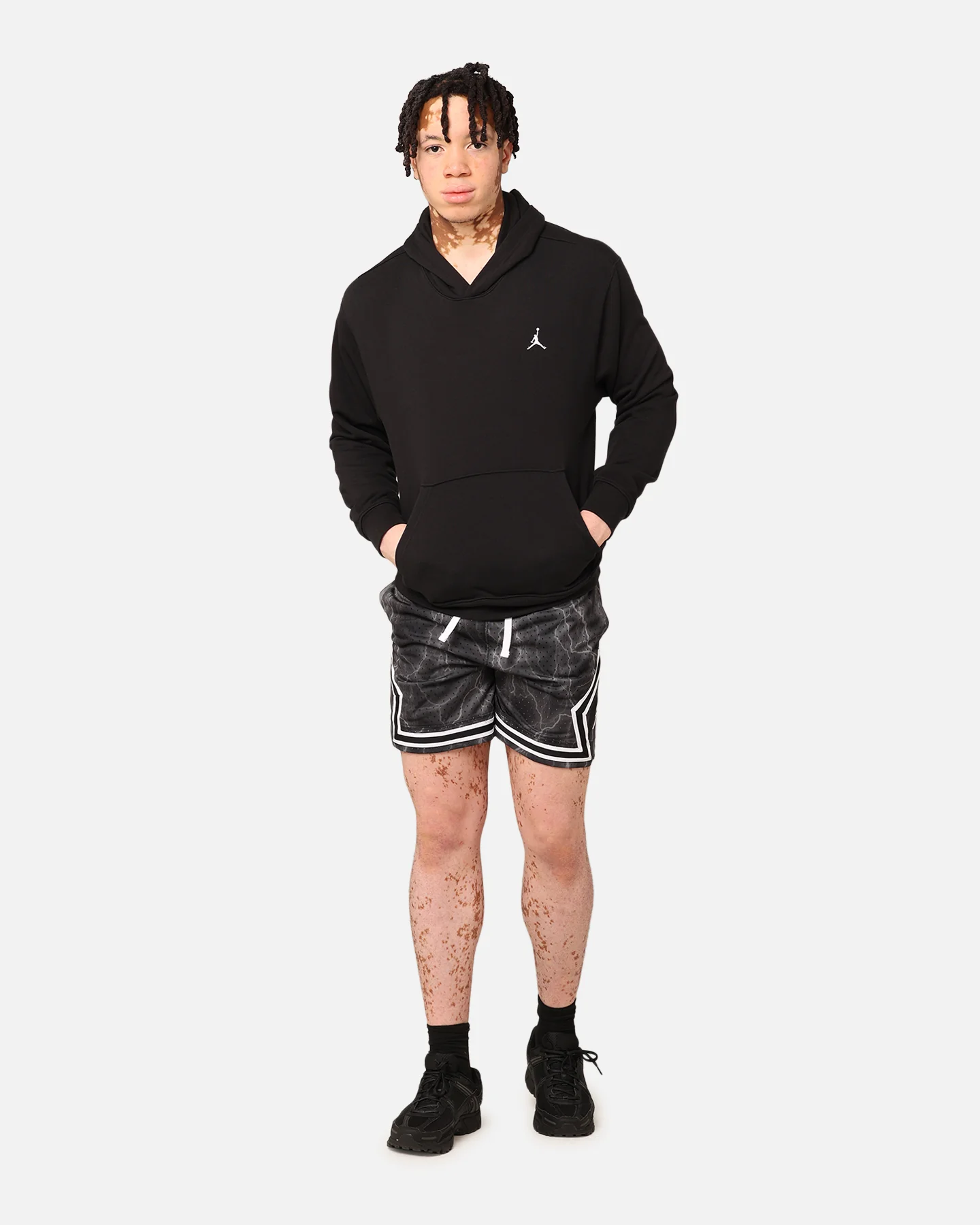 Jordan Dri-FIT Sport Diamond Shorts Black/White - Image 2