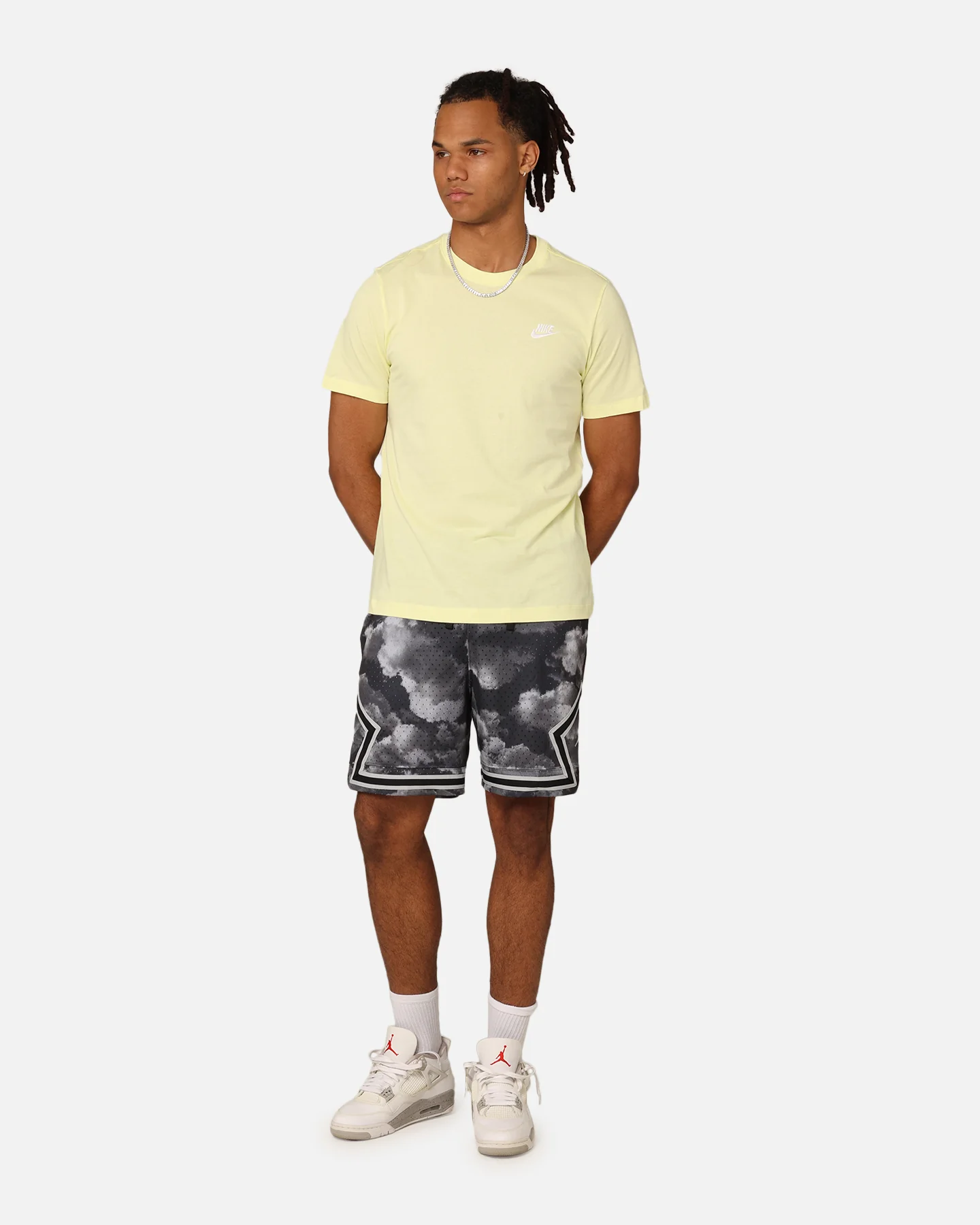 Jordan Dri-FIT Sport Diamond Shorts Black/Wolf Grey - Image 2