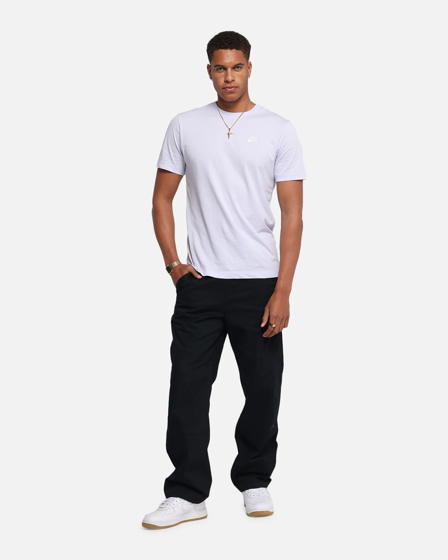 Jordan Essentials Brooklyn Woven Pant Black/Anthracite - Image 2