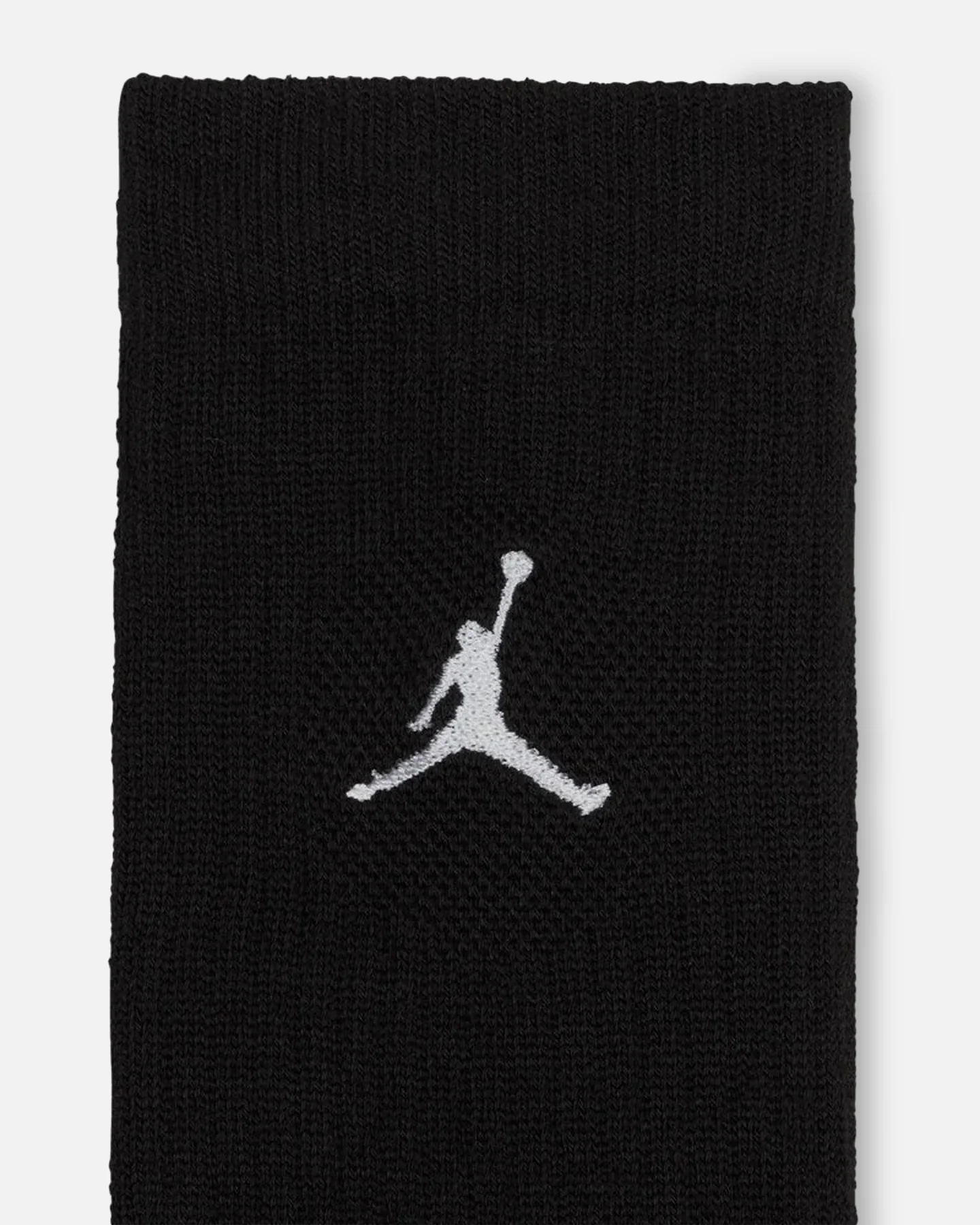 Jordan Everyday Cushioned Crew Socks 6 Pack Black/White - Image 4