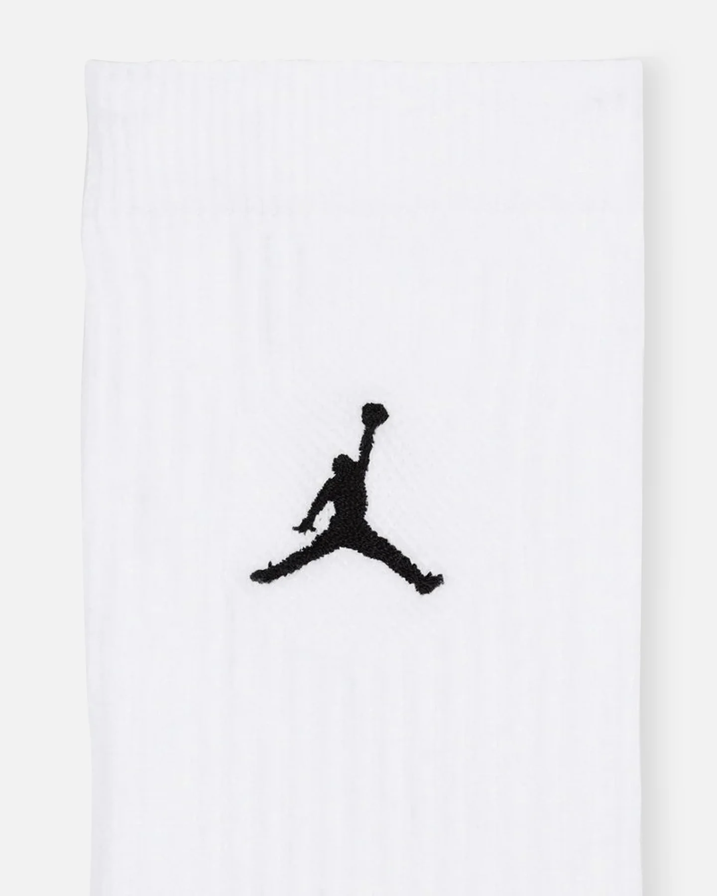 Jordan Everyday Cushioned Crew Socks 6 Pack White/Black - Image 4