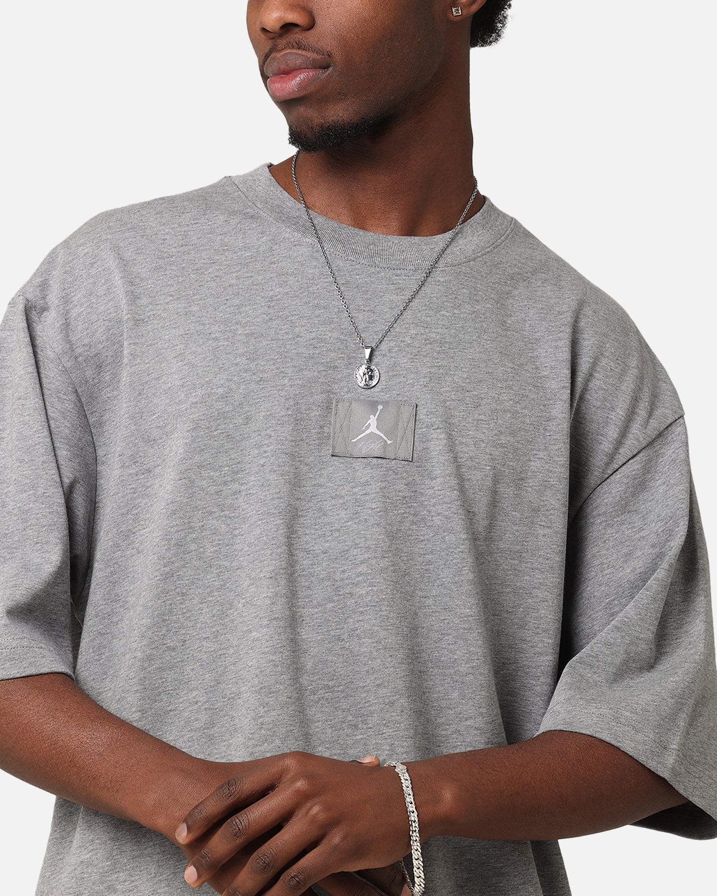 Jordan Flight Essentials 85 Oversized T-Shirt Carbon Heather - Image 6