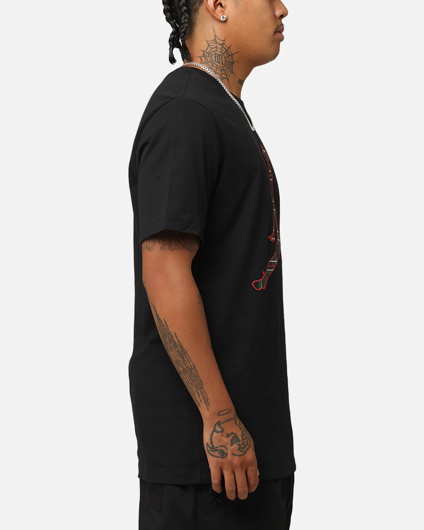 Jordan Flight Essentials Holiday Crewneck T-Shirt Black - Image 4