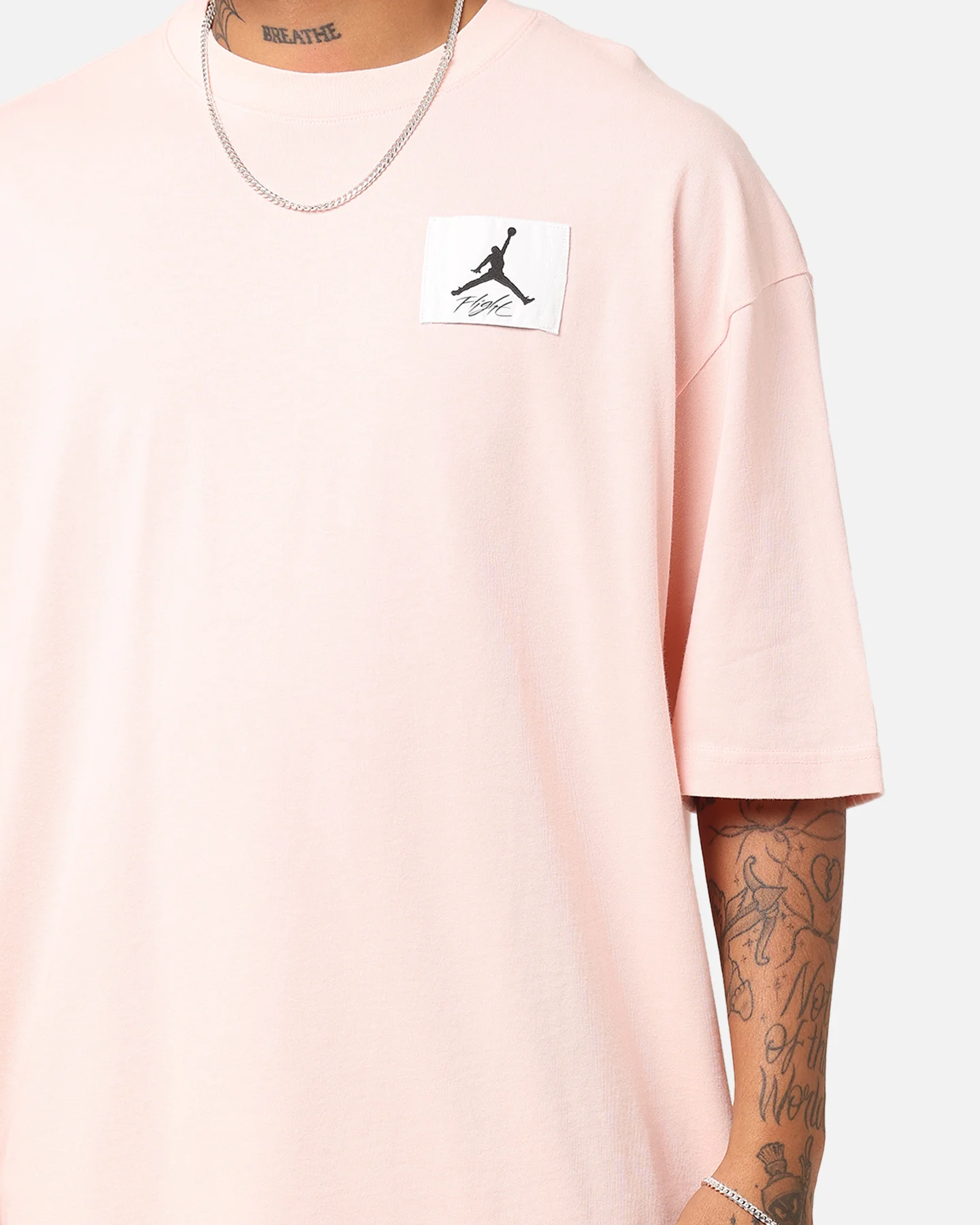 Jordan Flight Essentials Oversized T-Shirt Pink - Image 4