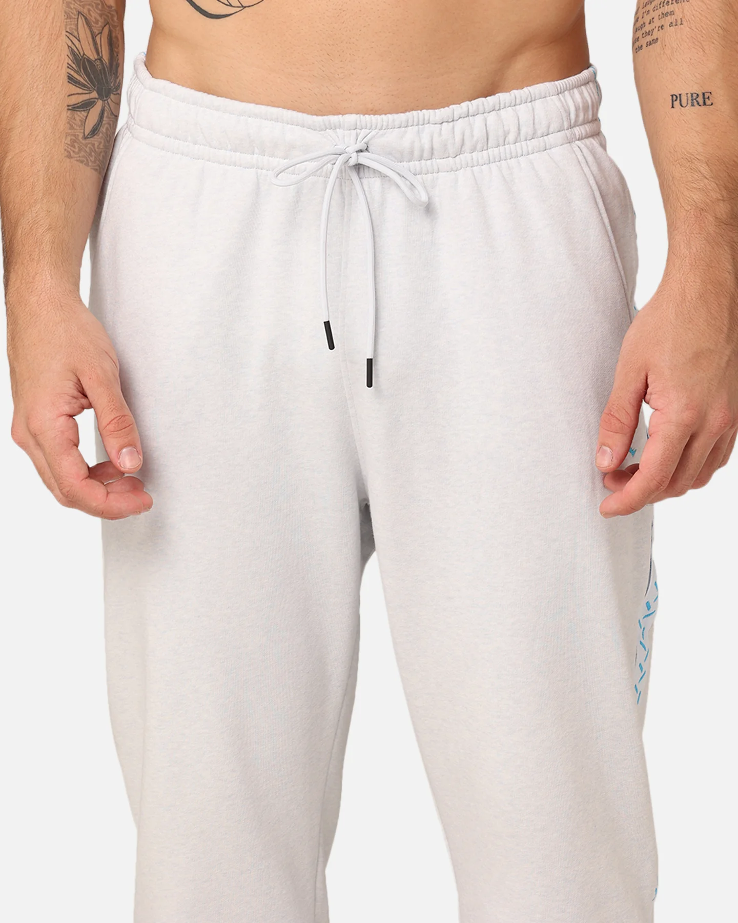 Jordan Flight MVP Harbour Fleece Pants Pure Platinum - Image 6