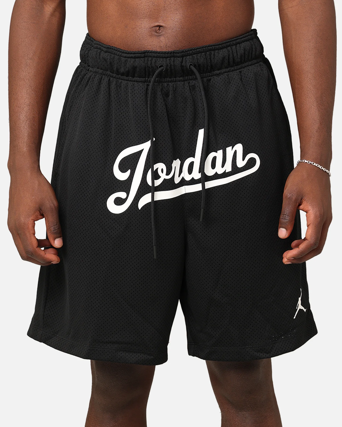 Jordan Flight MVP Statement Mesh Shorts Black/White - Image 7