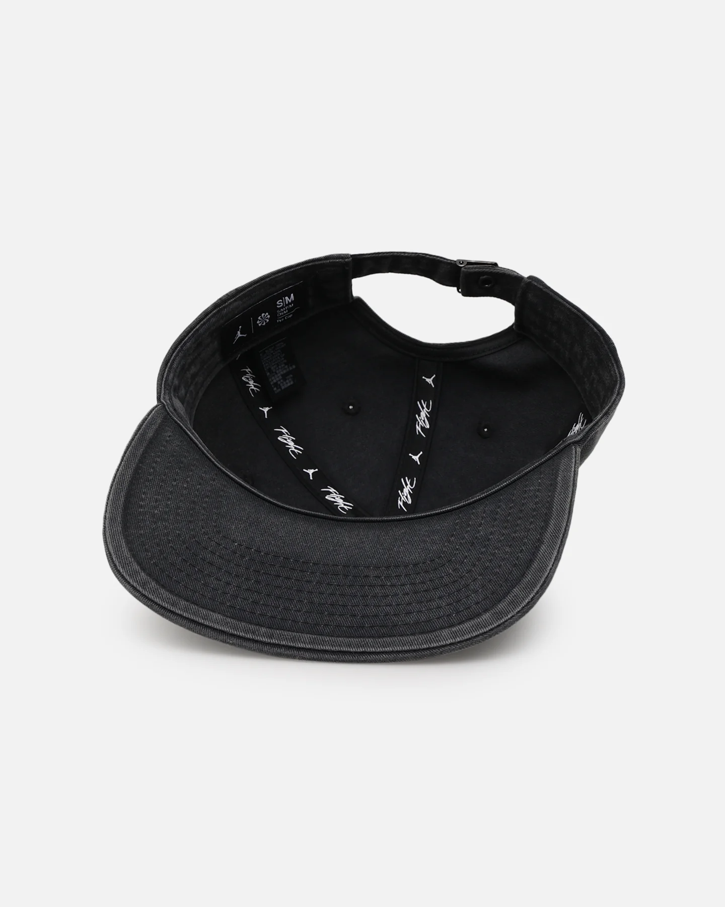Jordan Flight Pro Unstructured Pro 5-Panel Strapback Black/White - Image 6
