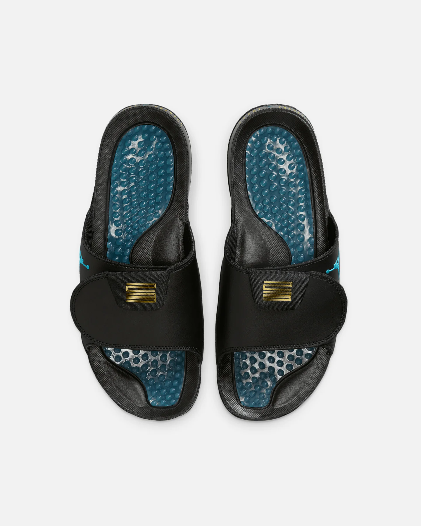 Jordan Hydro XI Slides Black/Blue - Image 6