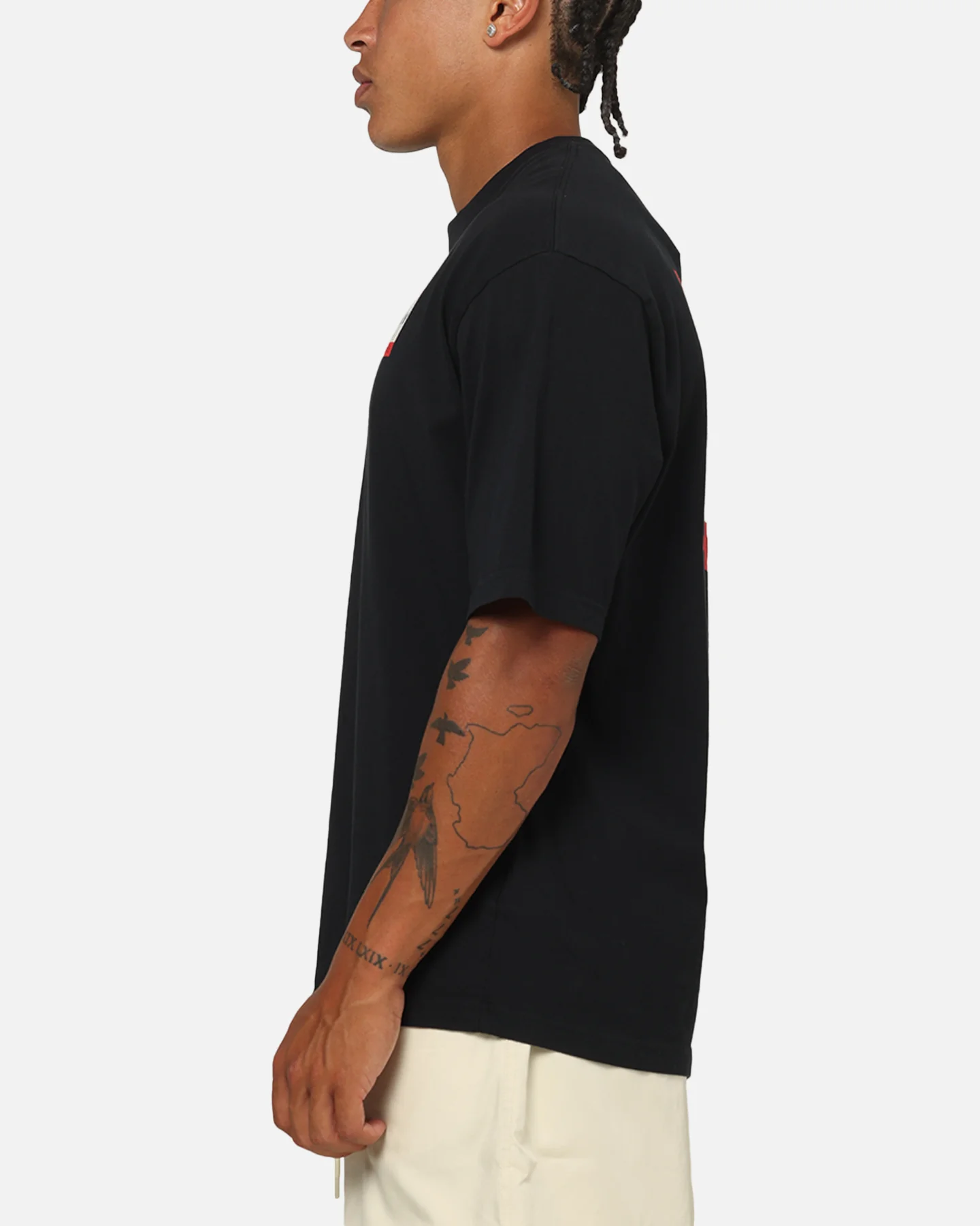 Jordan Jumpman Brand Authentic T-Shirt Black/University Red - Image 6