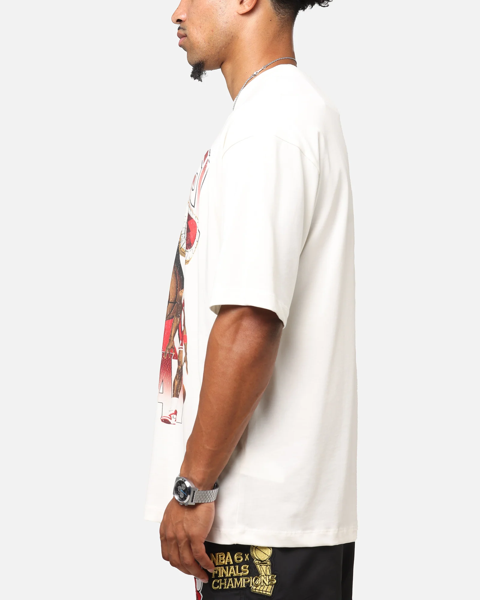 Jordan Jumpman Flight Essentials Graphic Oversized T-Shirt Sail - Image 5