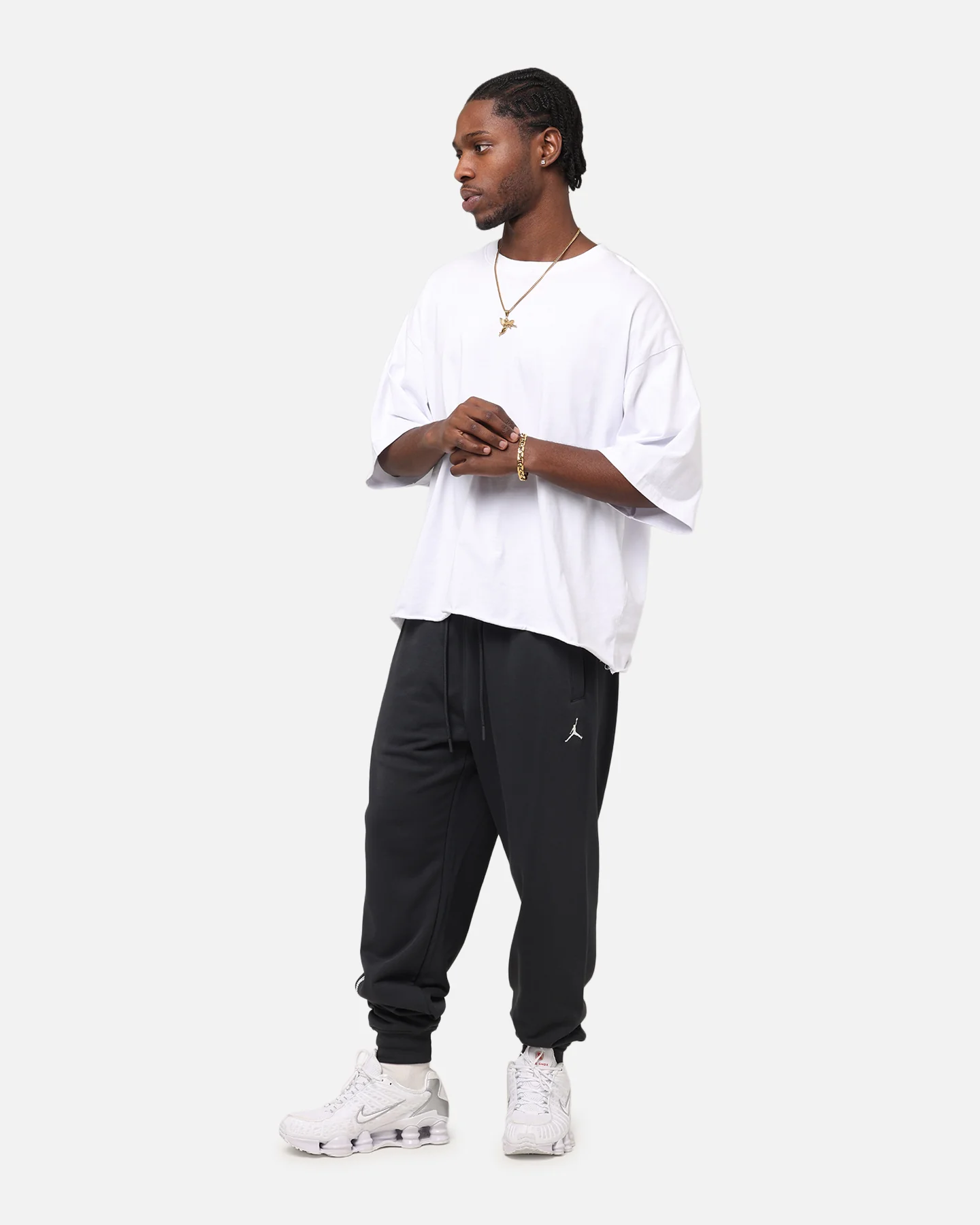 Jordan Jumpman MVP Fleece Pants Off Noir/Sail - Image 2