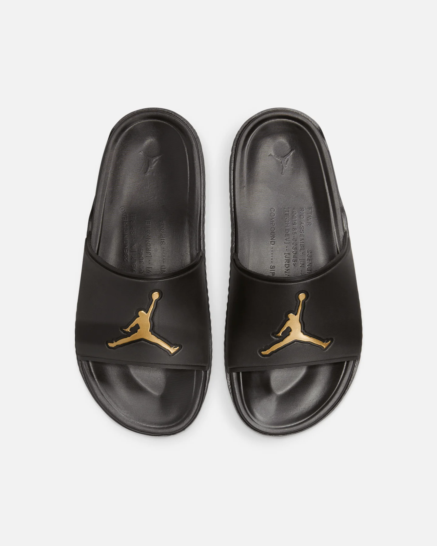 Jordan Jumpman Slides Black/Metallic - Image 2