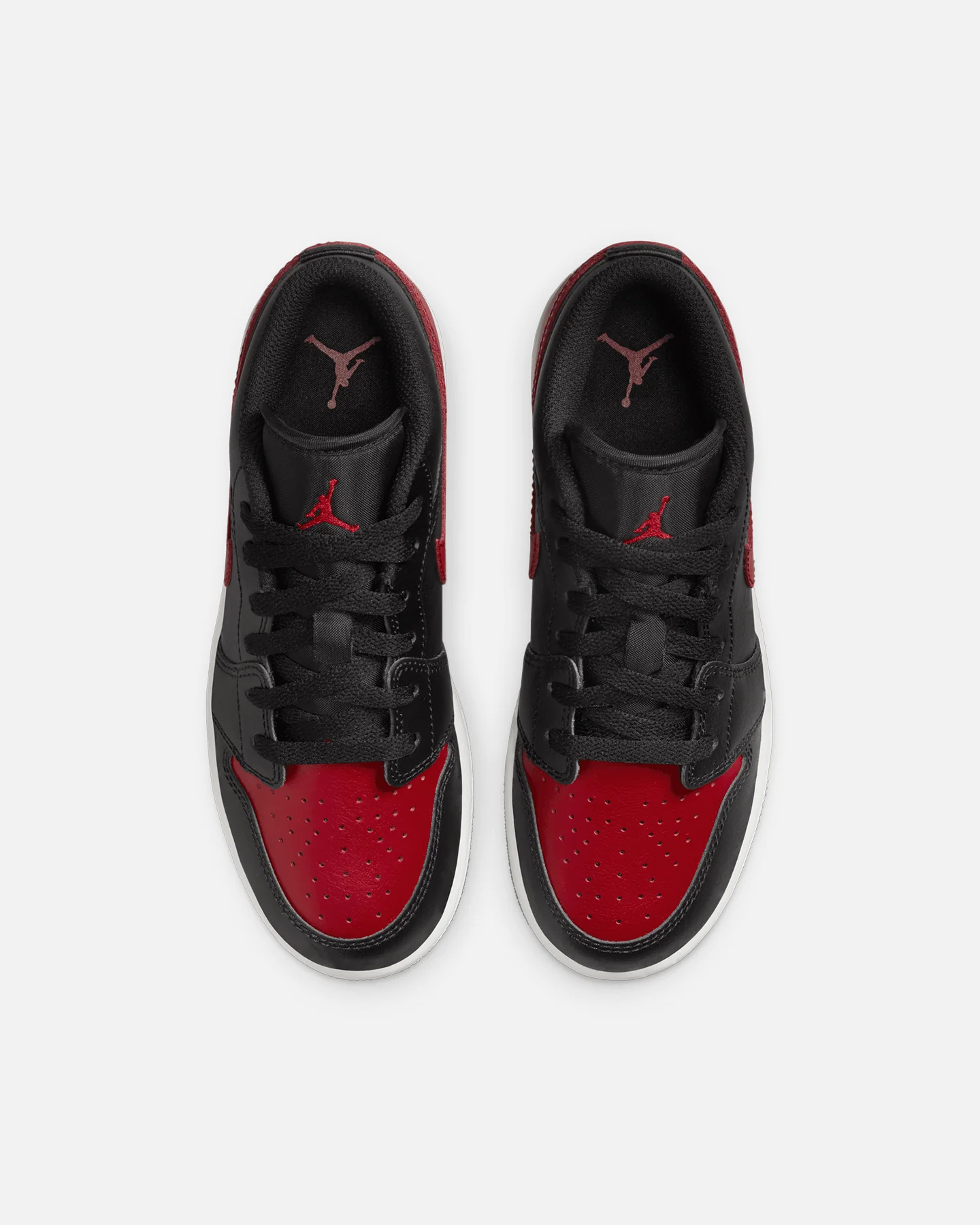 Jordan Kids' Air Jordan 1 Low (GS) Black/Varsity Red - Image 7