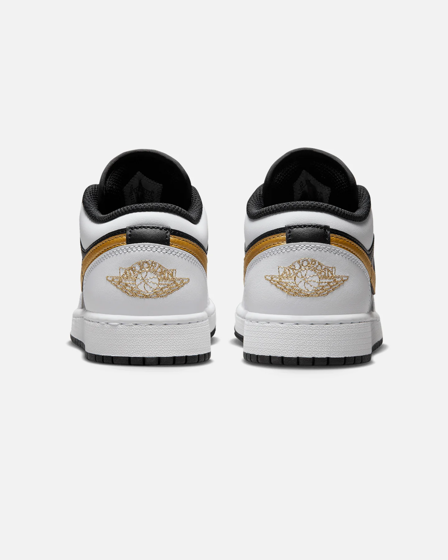 Jordan Kids' Air Jordan 1 Low (GS) White/Metallic - Image 3