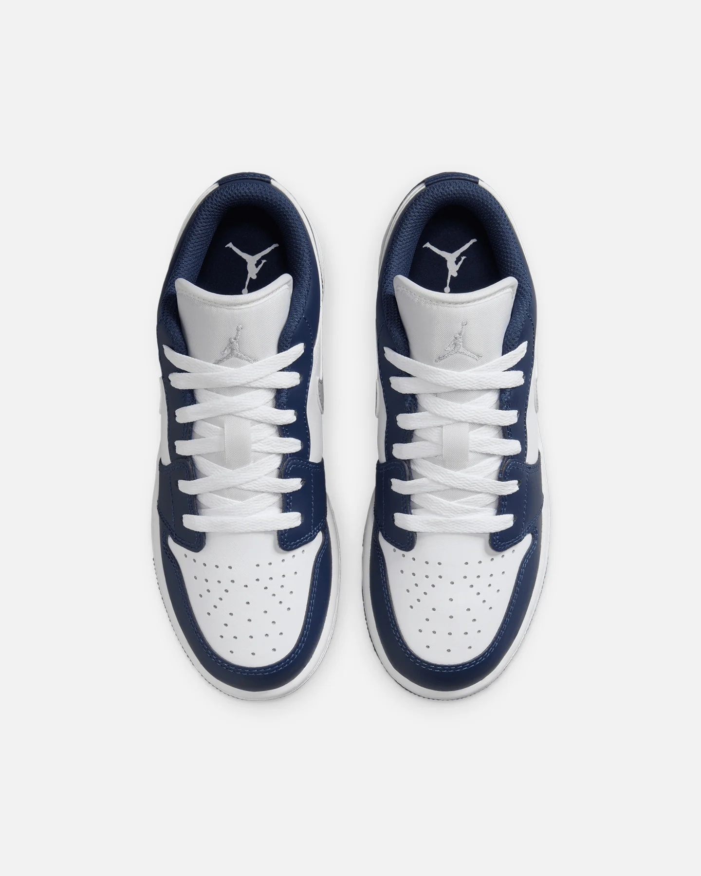 Jordan Kids' Air Jordan 1 Low (GS) White/Wolf Grey - Image 7