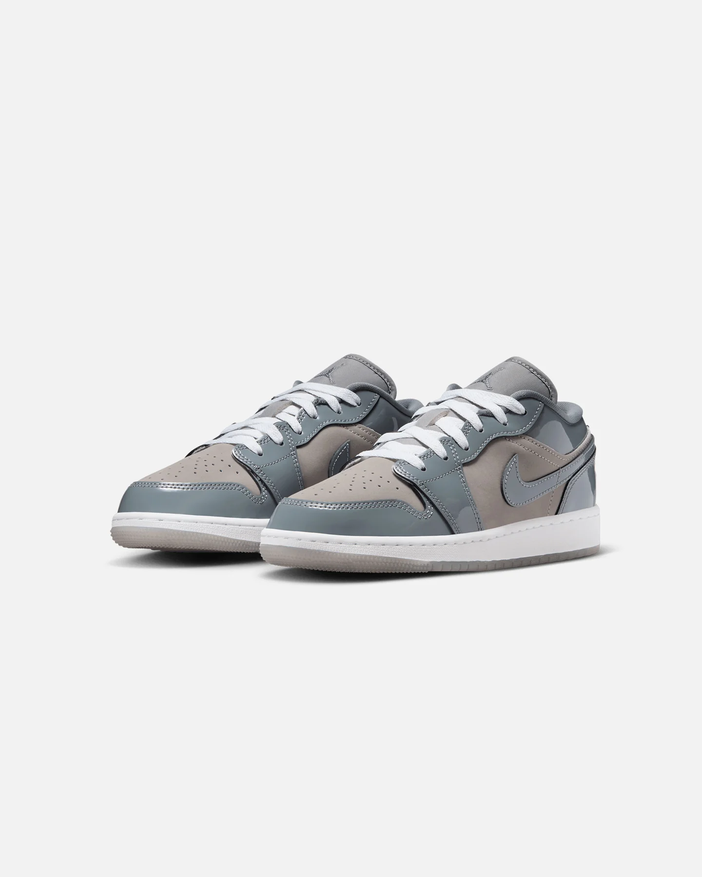 Jordan Kids' Air Jordan 1 Low SE (GS) Medium Grey - Image 2