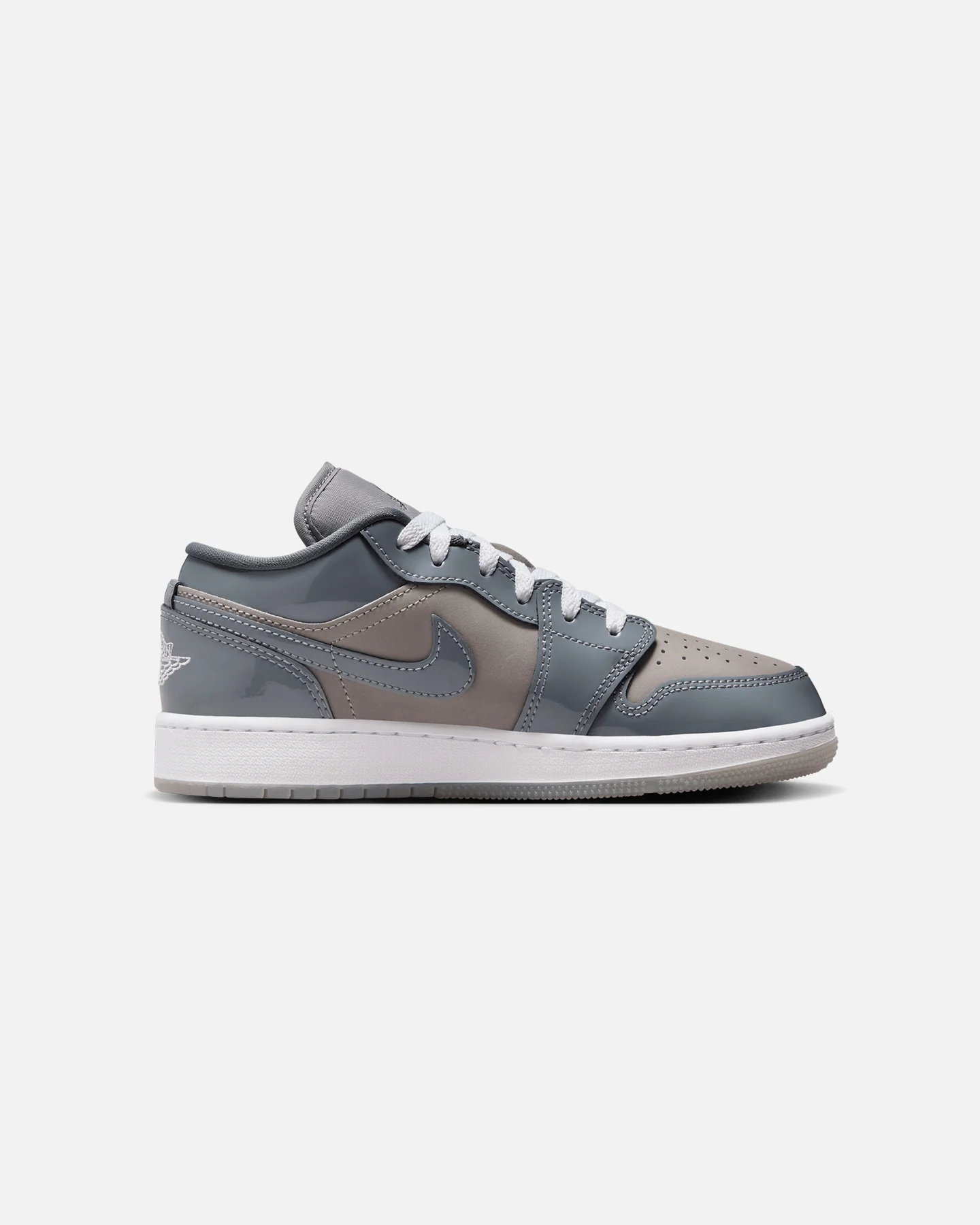 Jordan Kids' Air Jordan 1 Low SE (GS) Medium Grey - Image 4