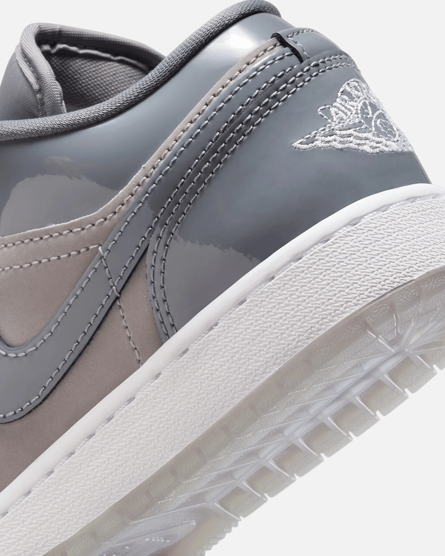 Jordan Kids' Air Jordan 1 Low SE (GS) Medium Grey - Image 8