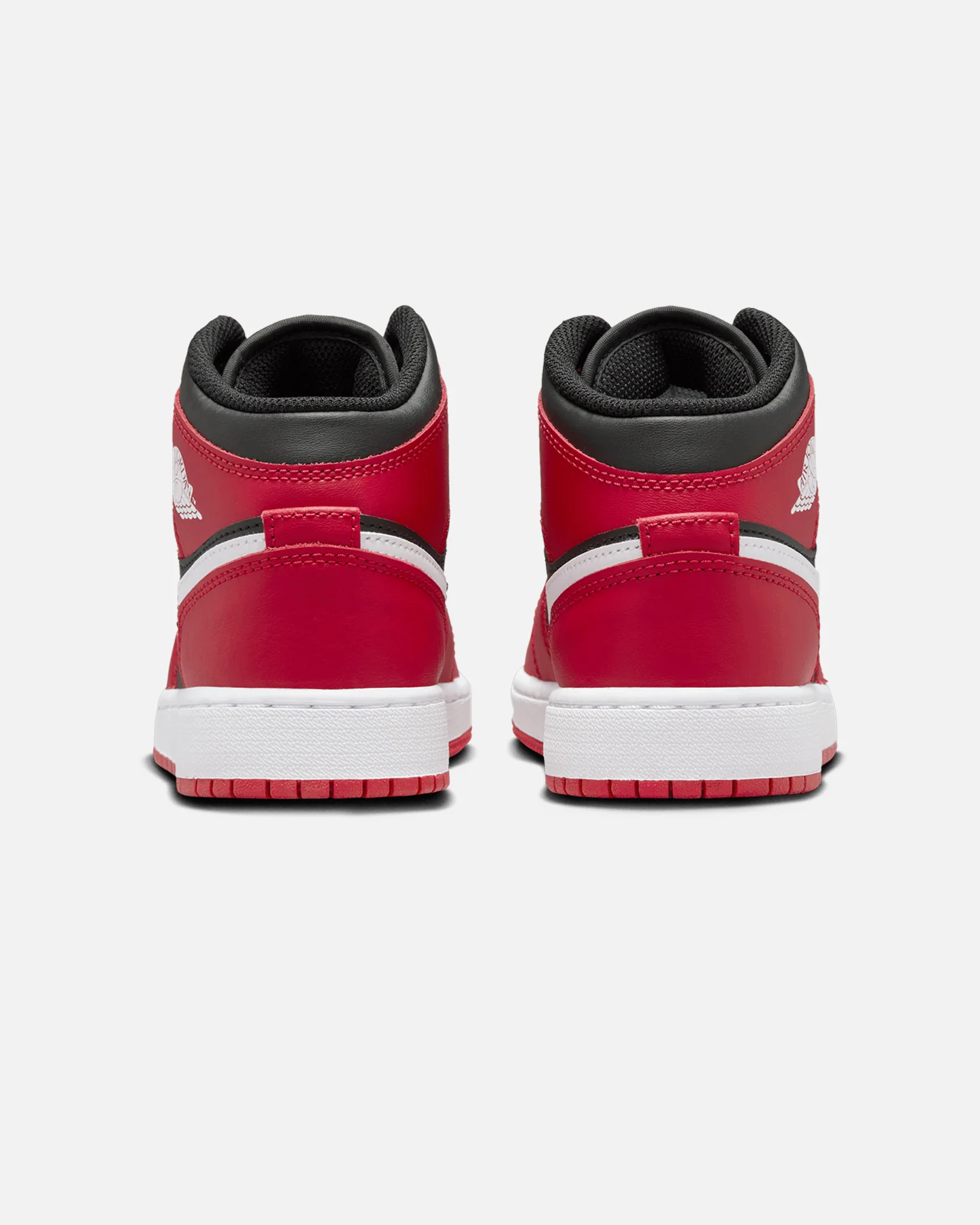 Jordan Kids' Air Jordan 1 Mid (GS) Black/Red - Image 3