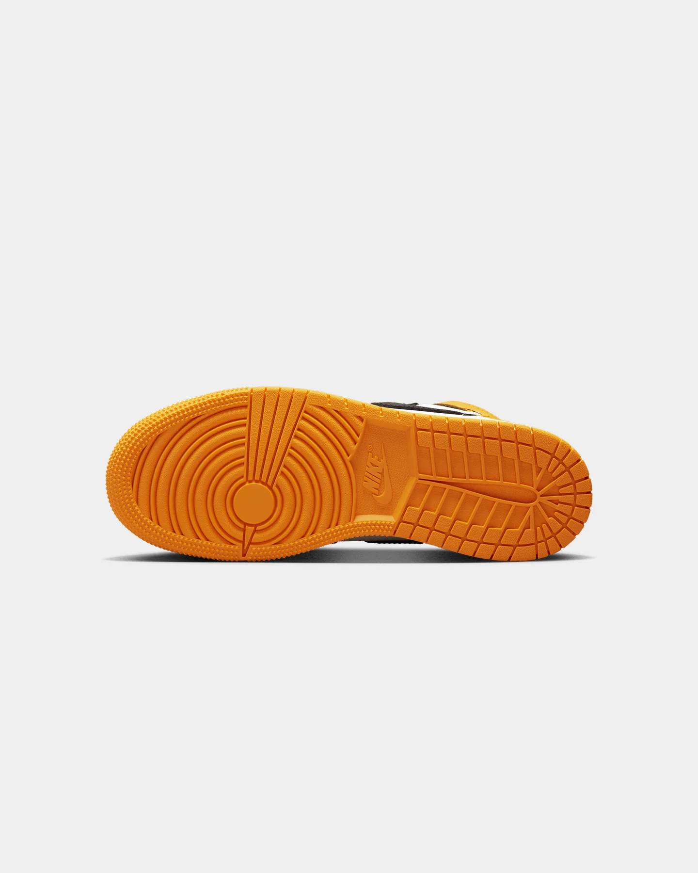 Jordan Kids' Air Jordan 1 Retro Hi OG (GS) "Yellow Toe" Taxi/Black-Sail - Image 5