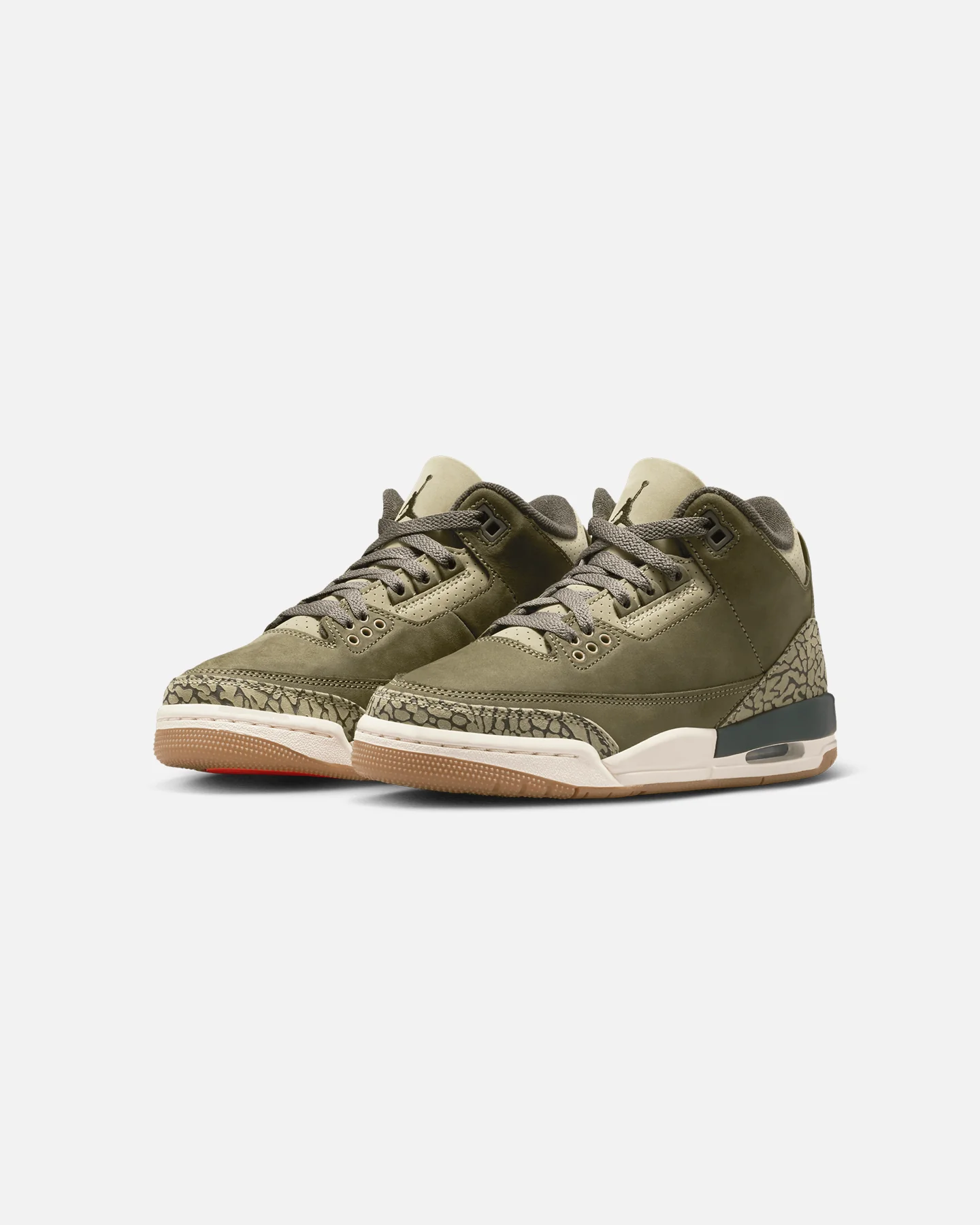 Jordan Kids' Air Jordan 3 Retro (GS) Medium Olive - Image 2