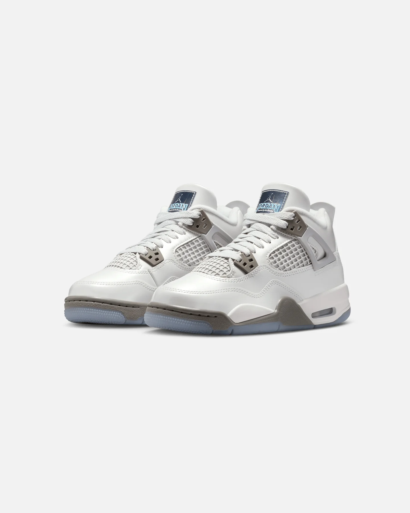 Jordan Kids' Air Jordan 4 Retro "Blue Chill" (GS) Photon Dust - Image 2