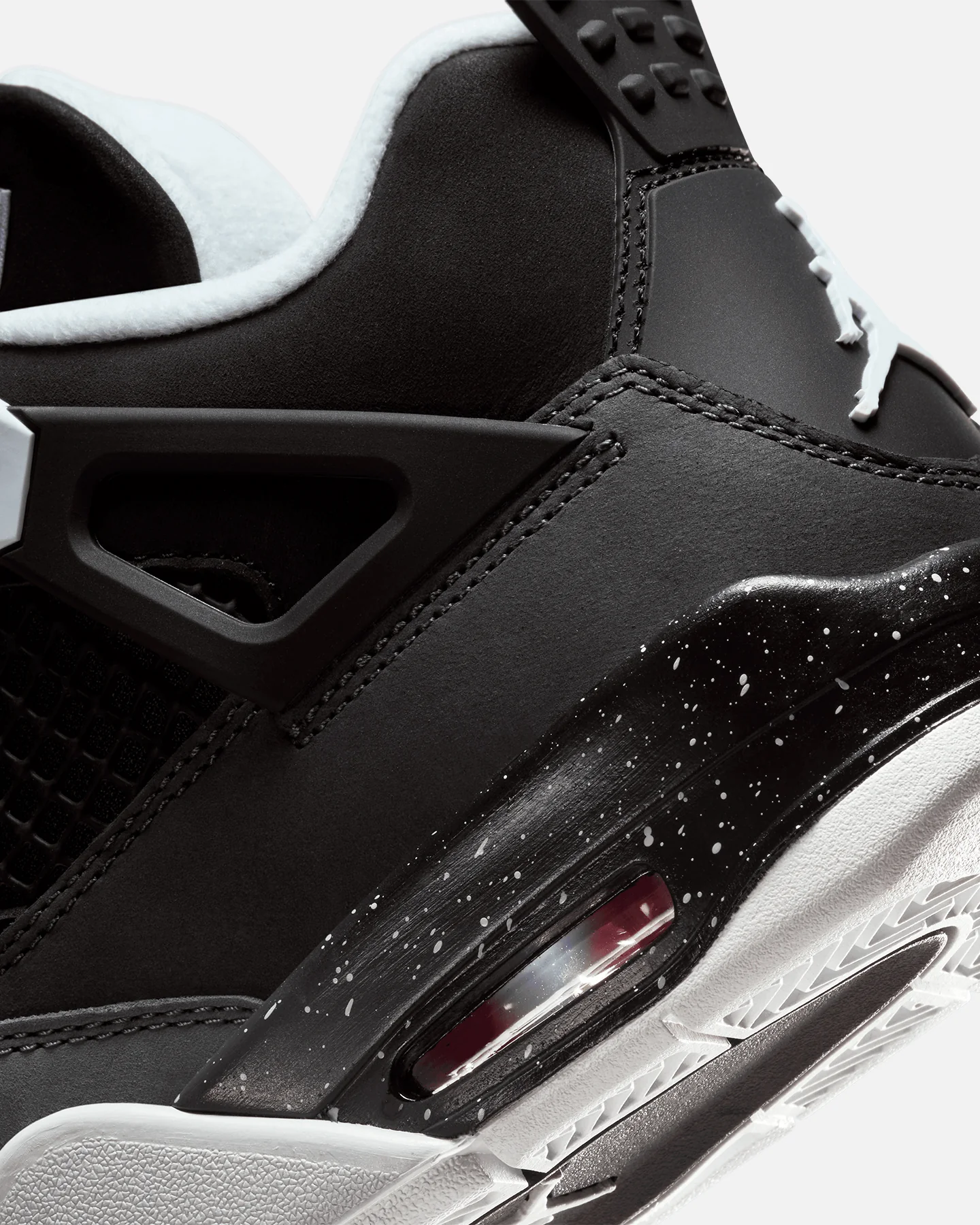 Jordan Kids' Air Jordan 4 Retro (GS) "Fear" Black/White - Image 8