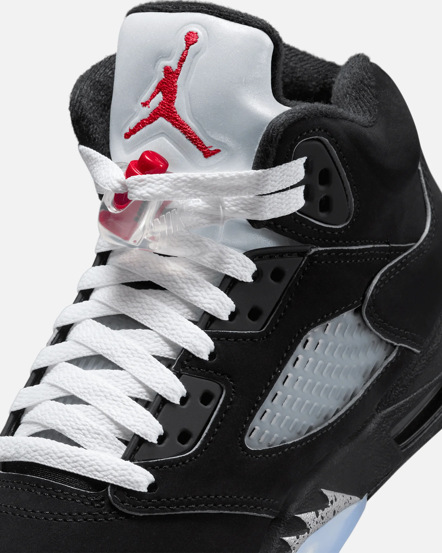 Jordan Kids' Air Jordan 5 Retro (GS) "Reimagined" Black/White - Image 6
