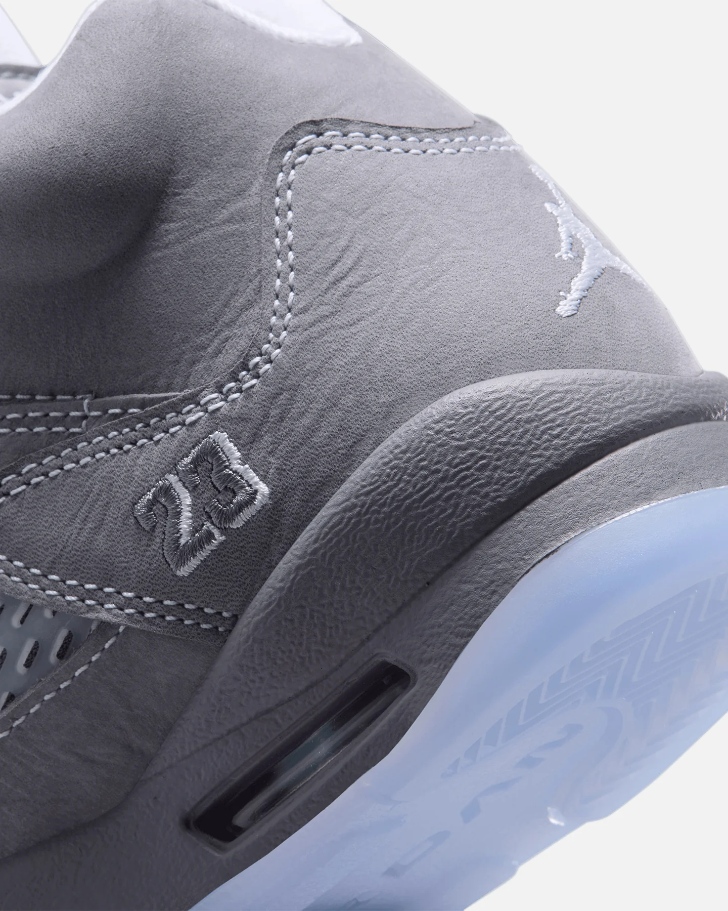 Jordan Kids' Air Jordan 5 Retro "Wolf Grey" (GS) Graphite - Image 8