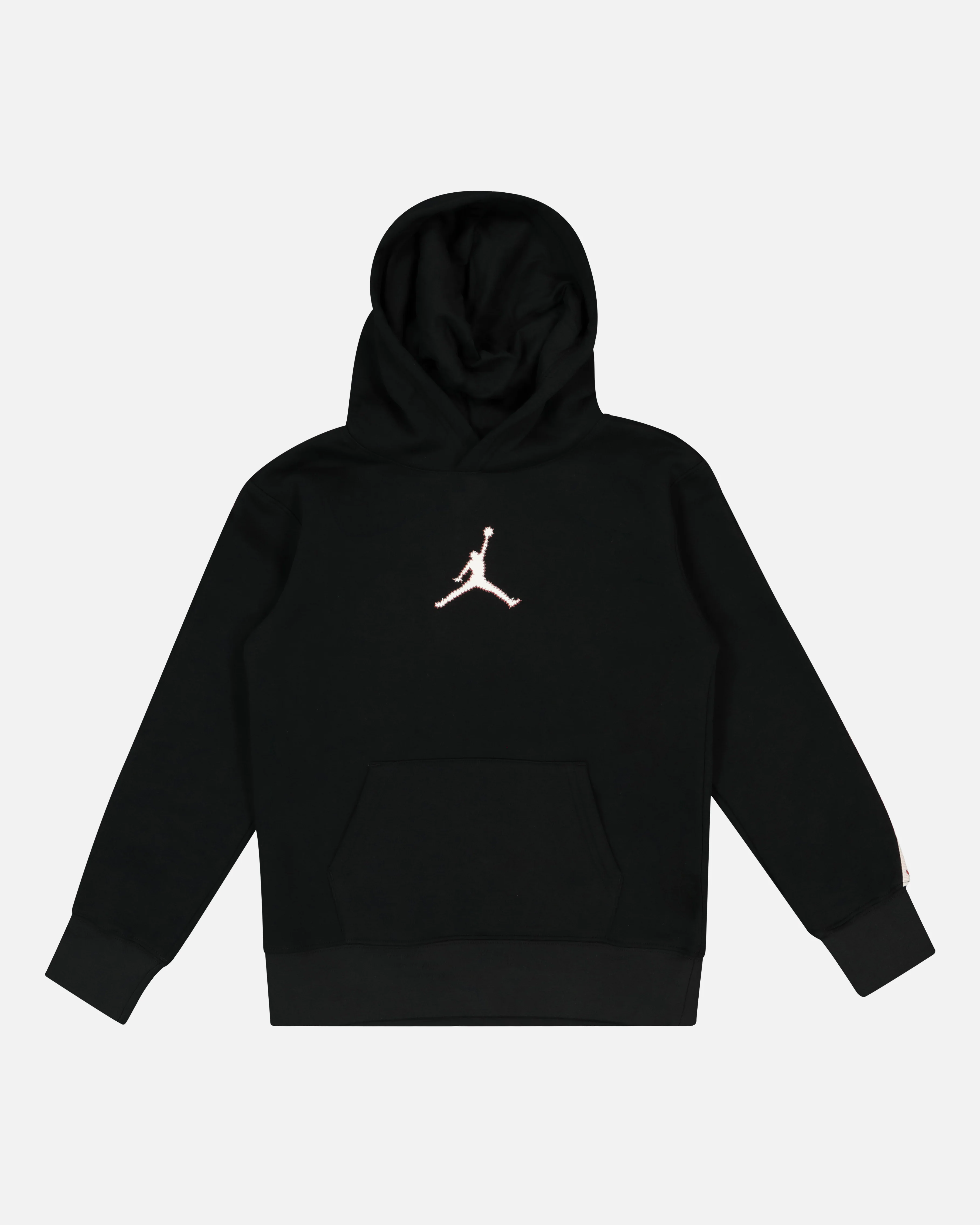 Jordan Kids' Flight MVP Fleece Pullover Hoodie Black - Image 2