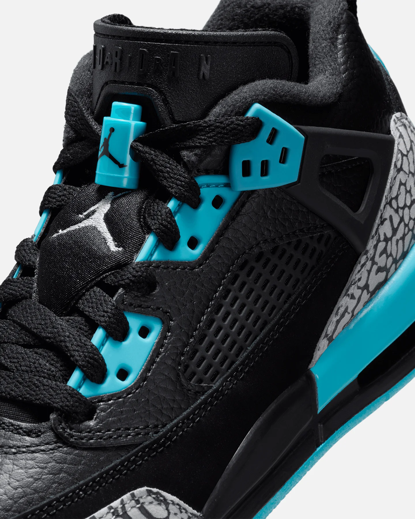 Jordan Kids' Spizike Low (GS) Black/Grey - Image 6