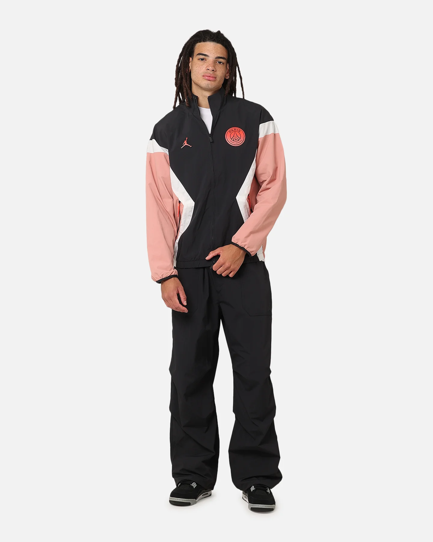 Jordan Paris Saint-Germain Anthem Jacket Rust Pink/Off Noir/Sail - Image 2