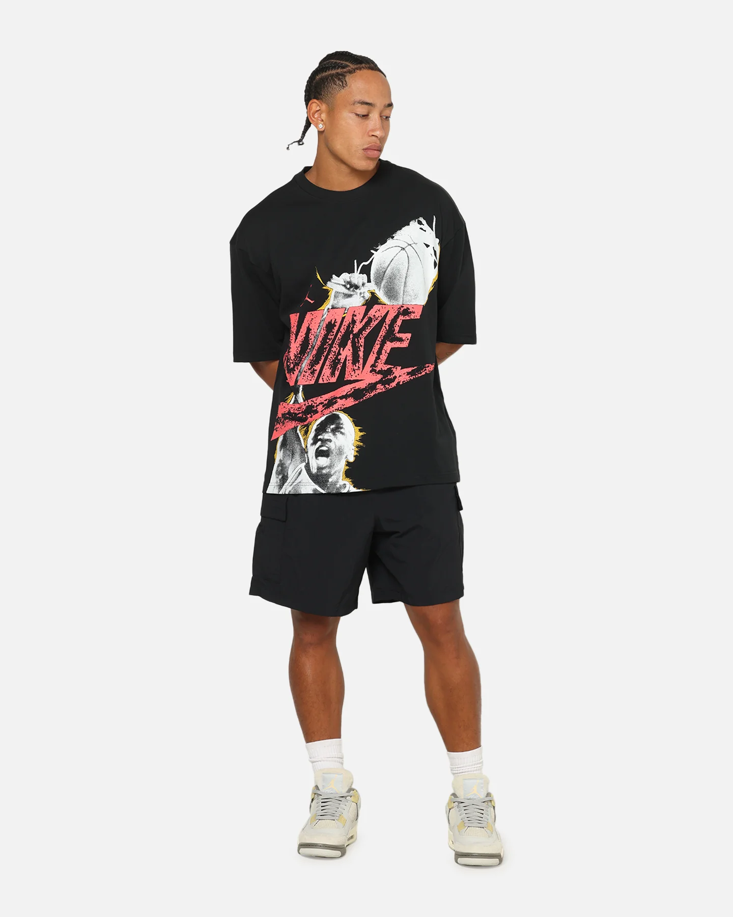 Jordan Reissue Oversized T-Shirt Black/Infrared - Image 2