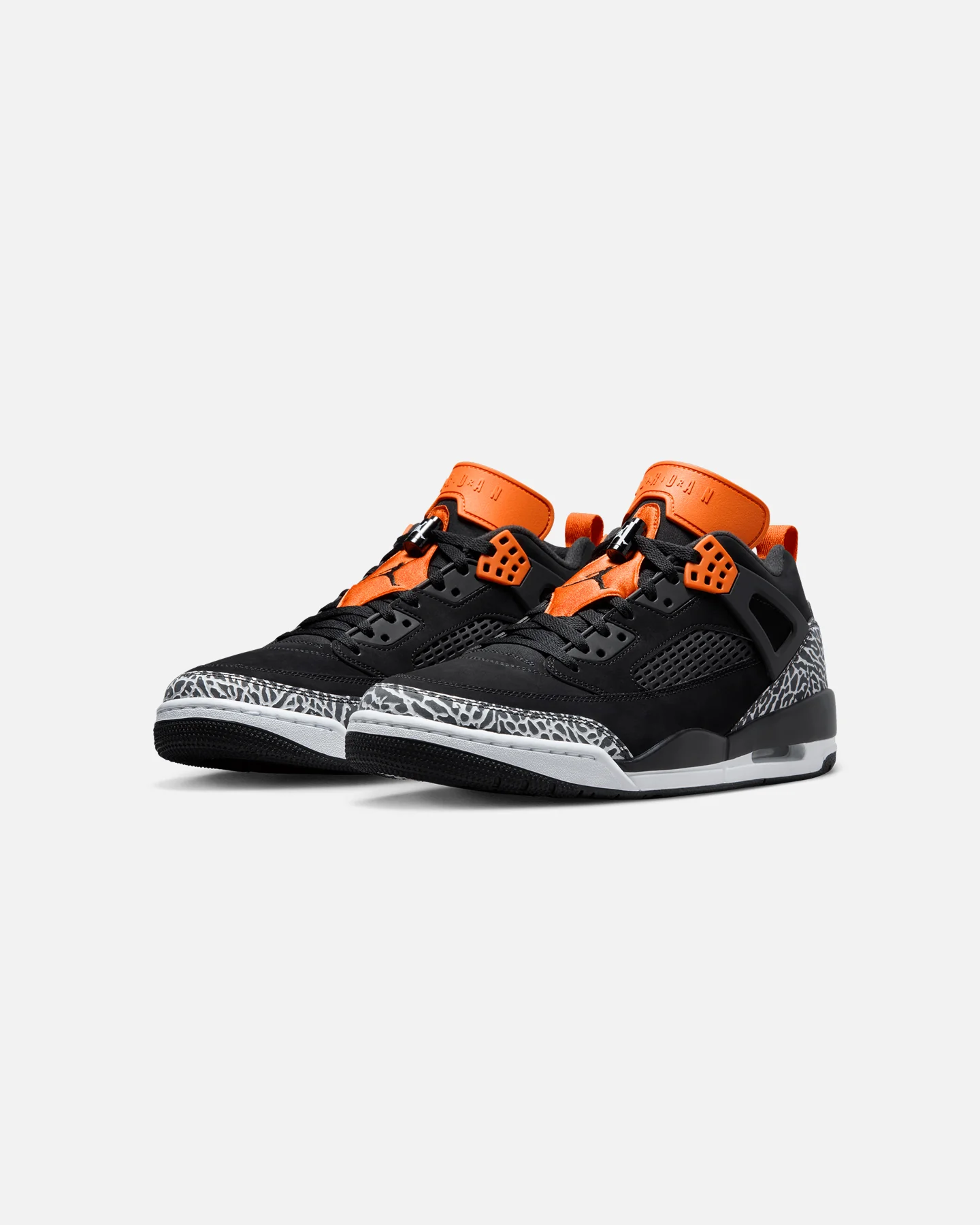 Jordan Spizike Low Black/Black-Starfish/White - Image 2