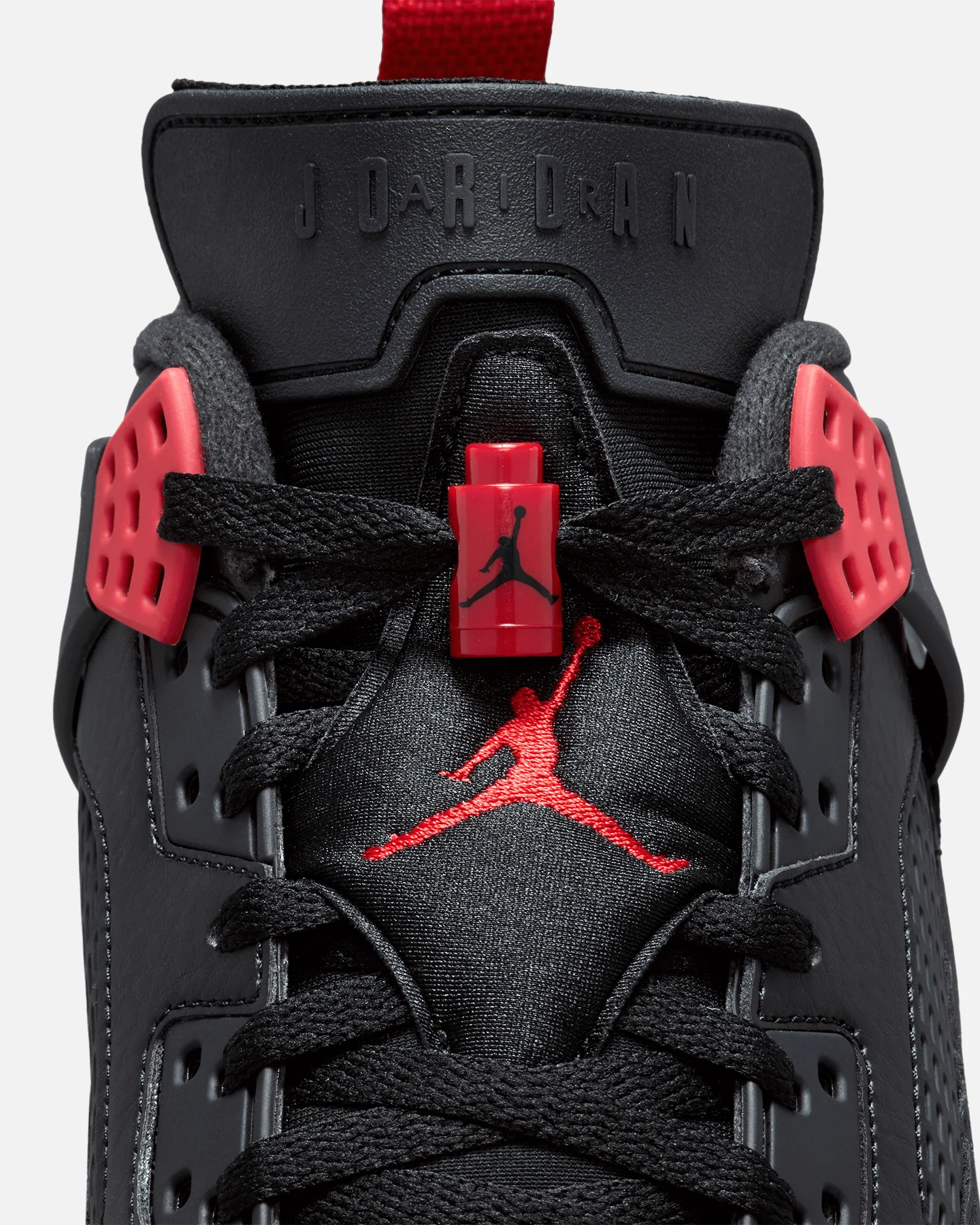 Jordan Spizike Low Black/Gym Red - Image 9