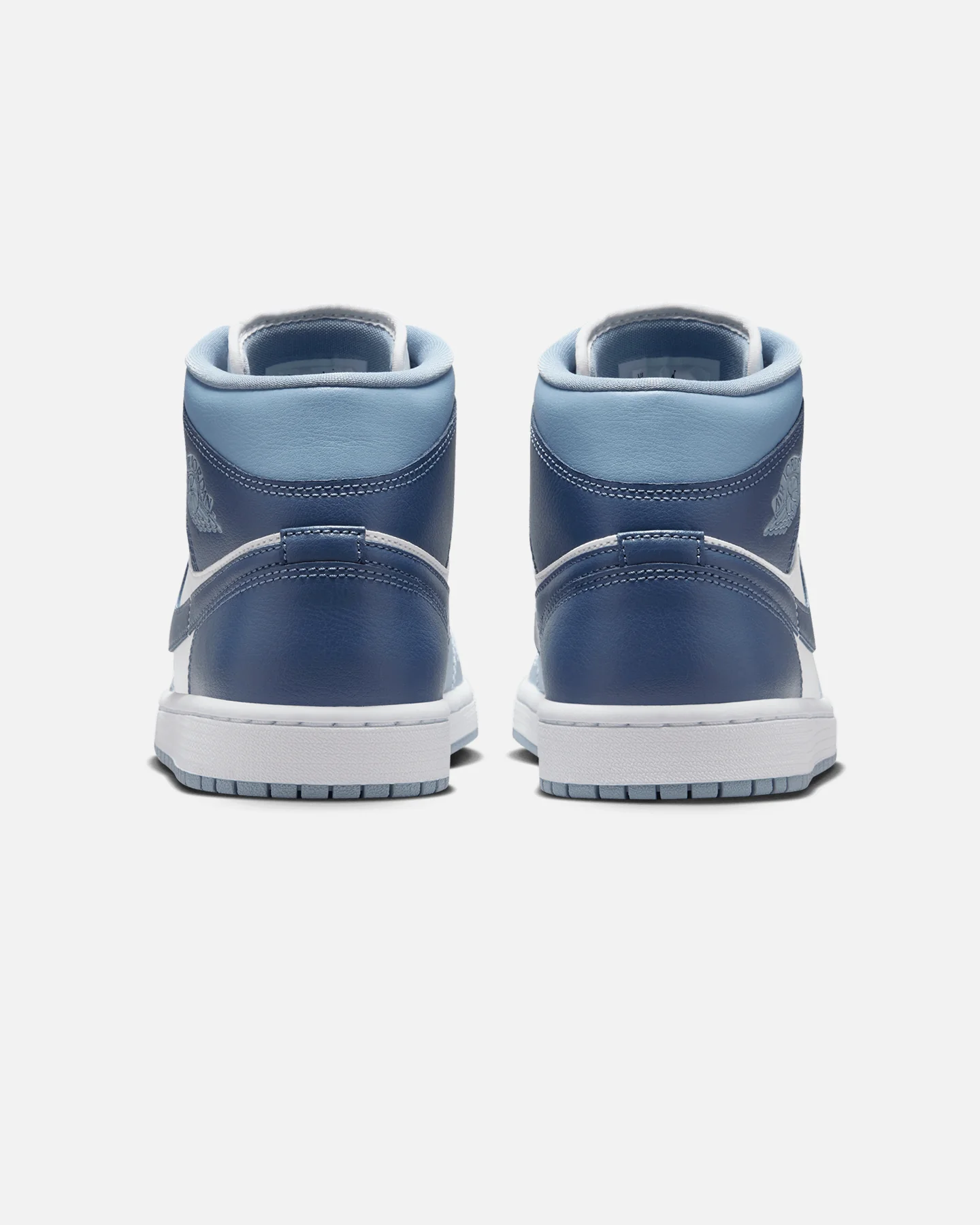 Jordan Women's Air Jordan 1 Mid Sail/Diffused Blue - Image 3