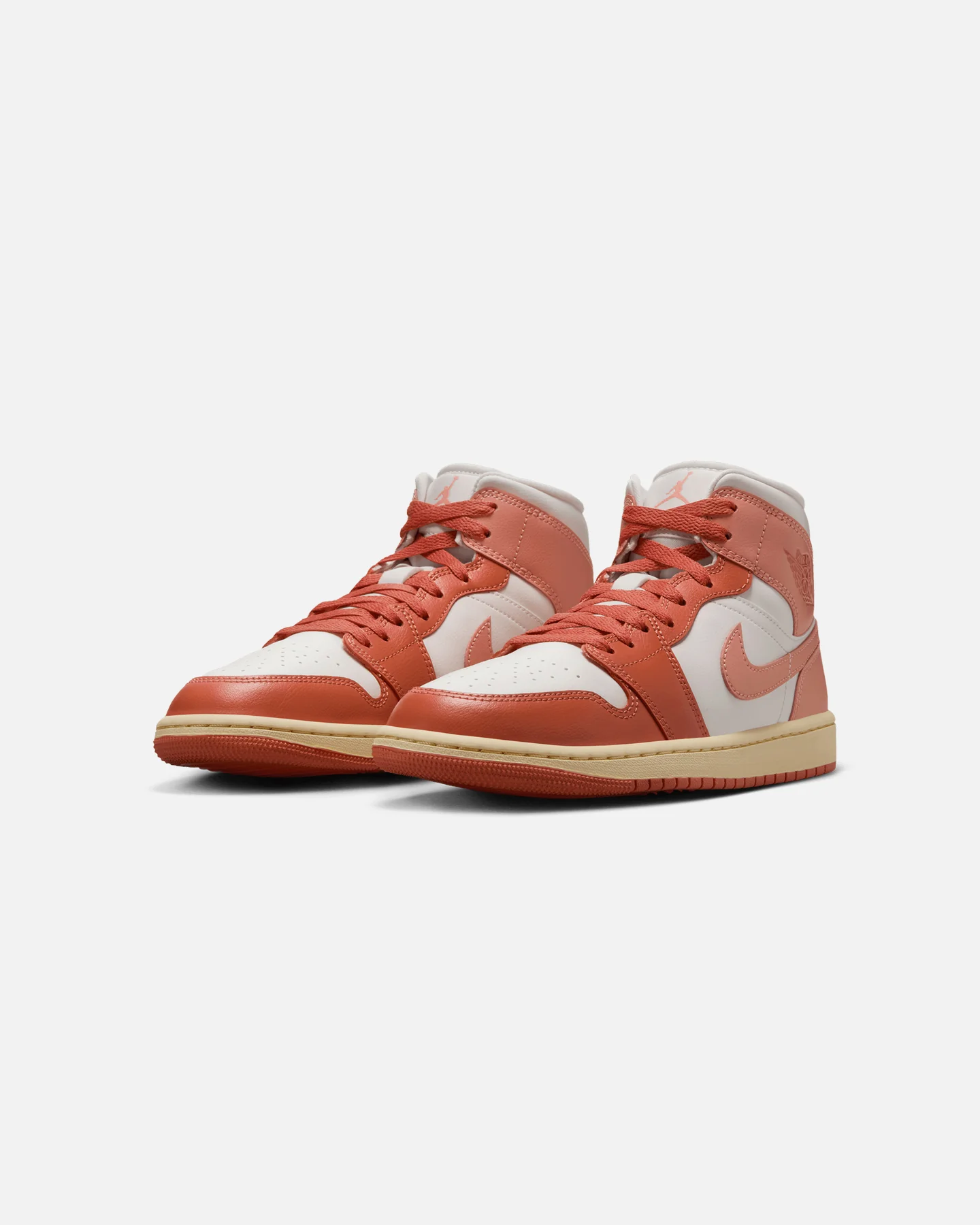 Jordan Women's Air Jordan 1 Mid Sail/Lt Madder Root - Image 2