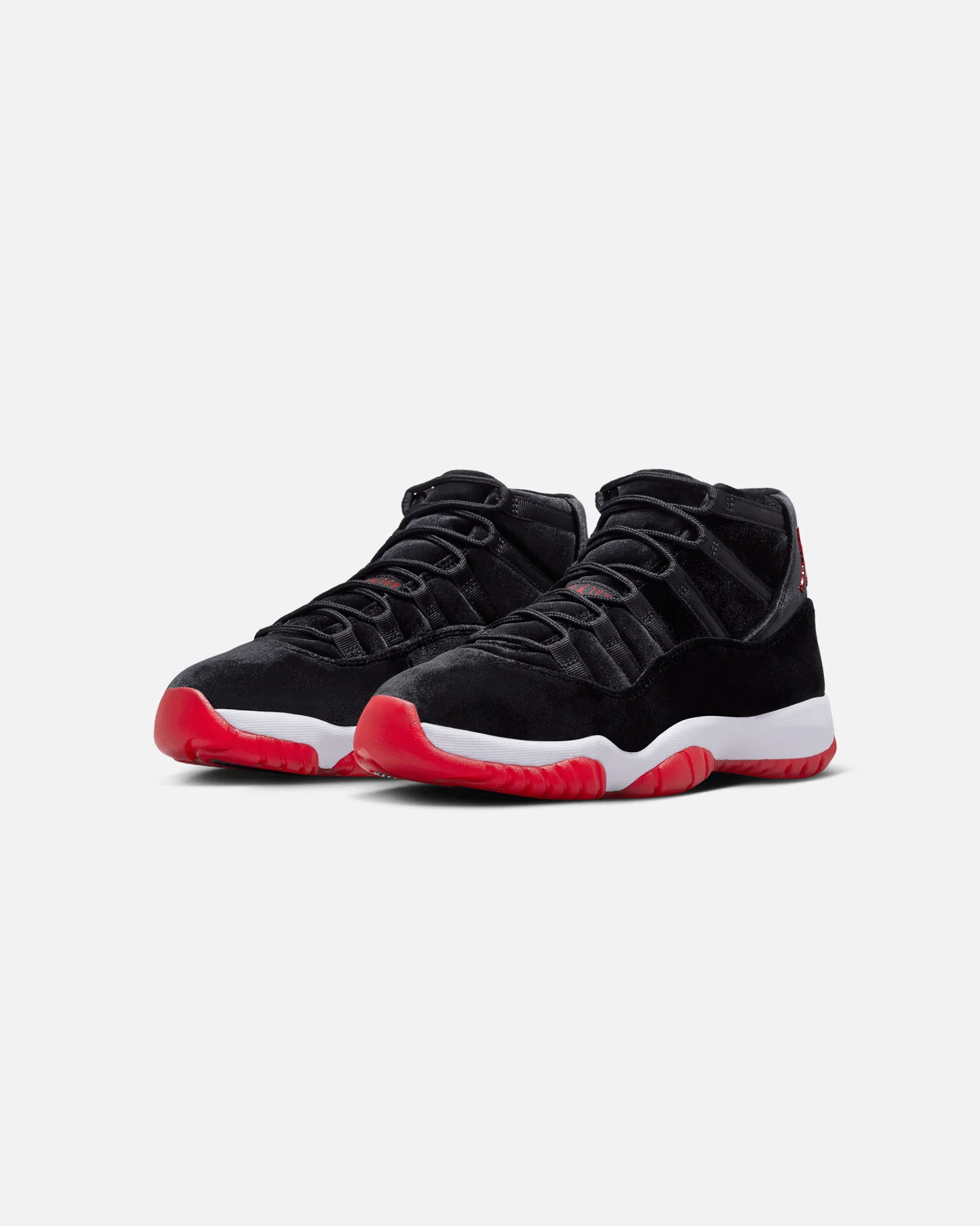 Jordan Women's Air Jordan 11 Retro "Bred Velvet" Black/Gym Red - Image 2
