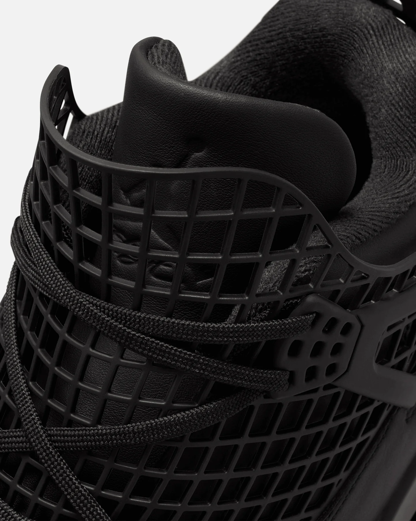 Jordan Women's Air Jordan 4 Net "Black" Black/Black - Image 9