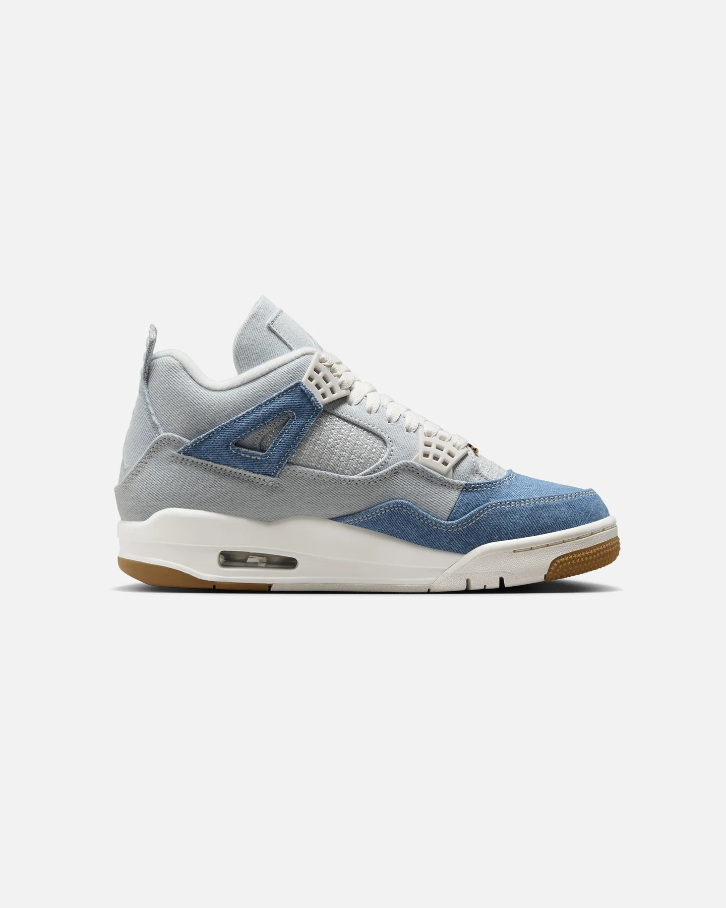 Jordan Women's Air Jordan 4 Retro "Worn Blue Denim" Sail - Image 4