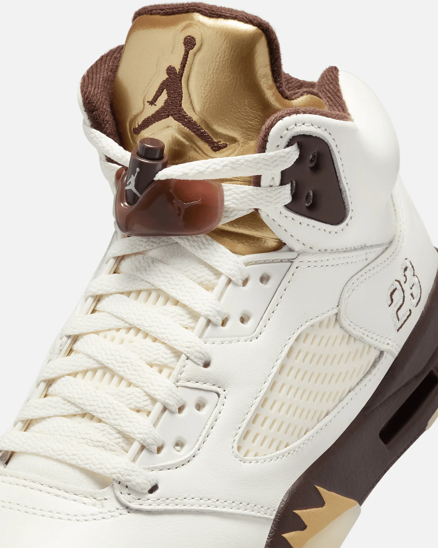 Jordan Women's Air Jordan 5 Retro "Golden Ticket" Earth - Image 6