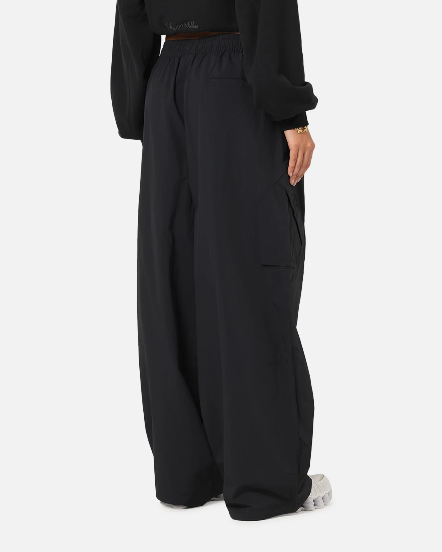 Jordan Women's Flight Chicago Parachute Pants Black - Image 5