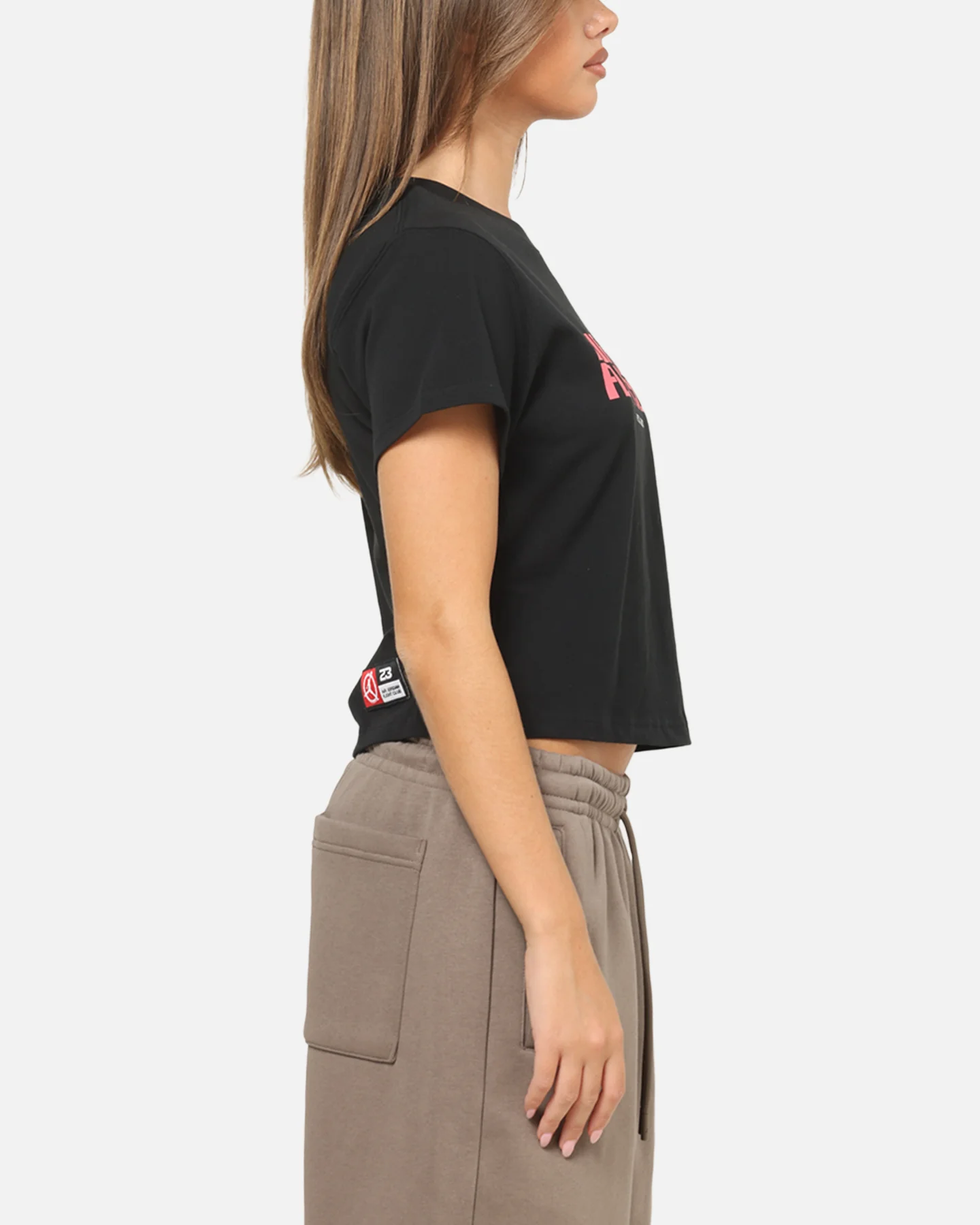 Jordan Women's Flight Club Graphic T-Shirt Black - Image 4