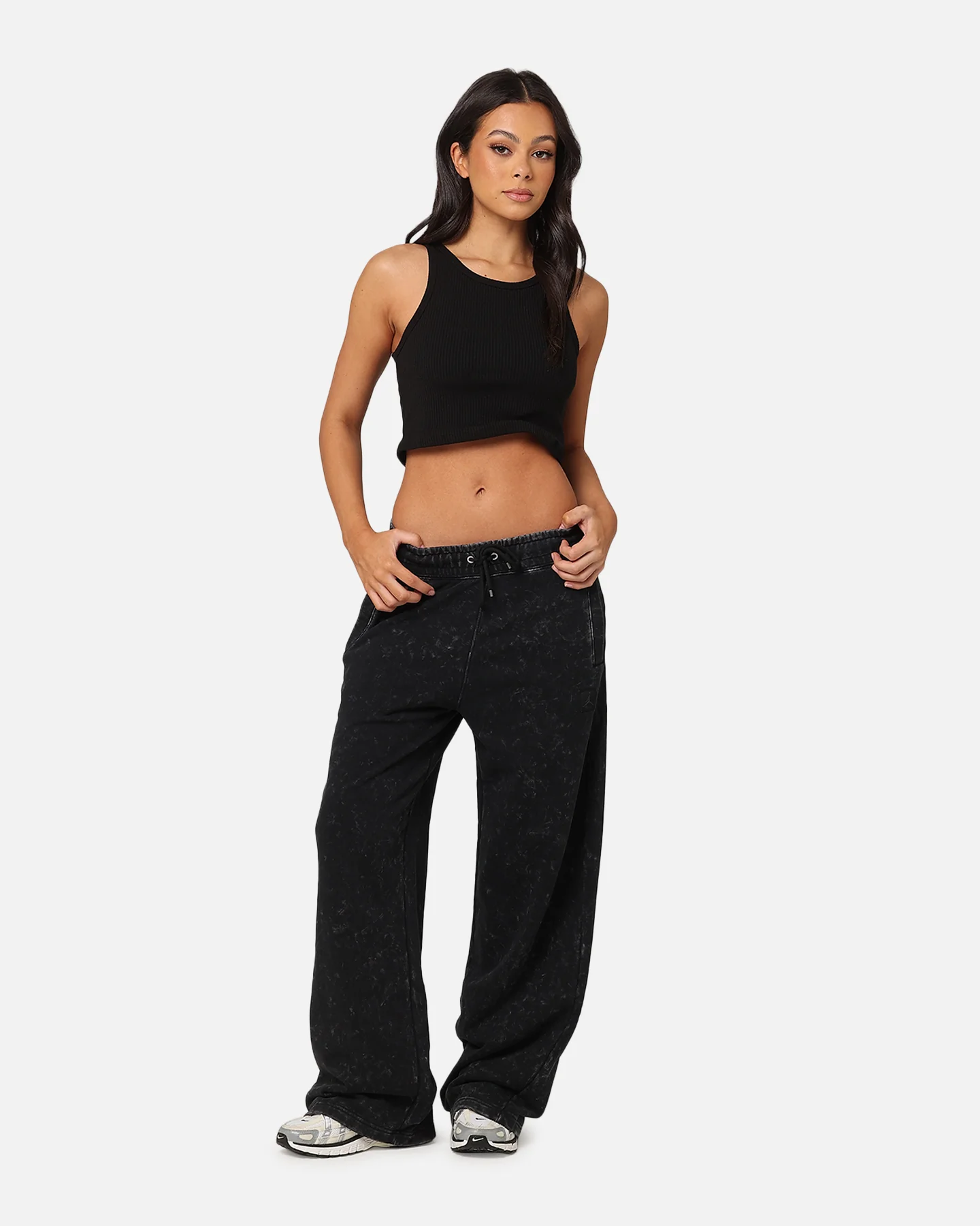 Jordan Women's Flight Fleece Pant Black - Image 2