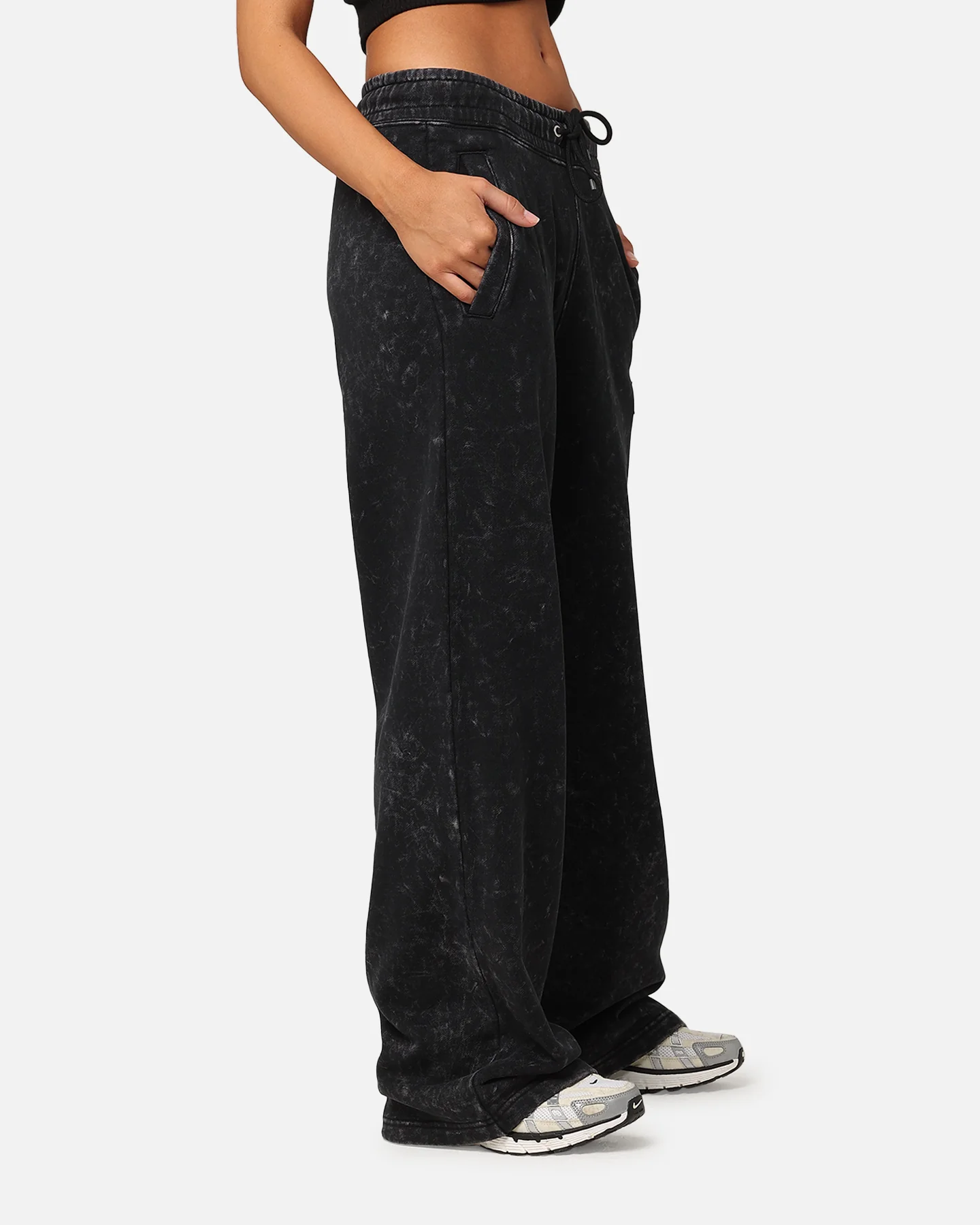Jordan Women's Flight Fleece Pant Black - Image 5