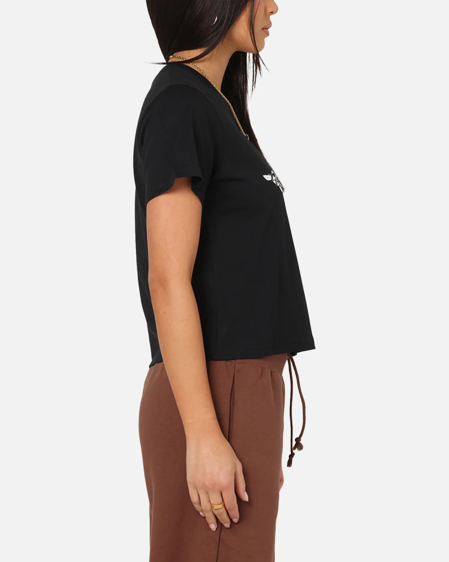 Jordan Women's Flight Graphic T-Shirt Black/White - Image 4